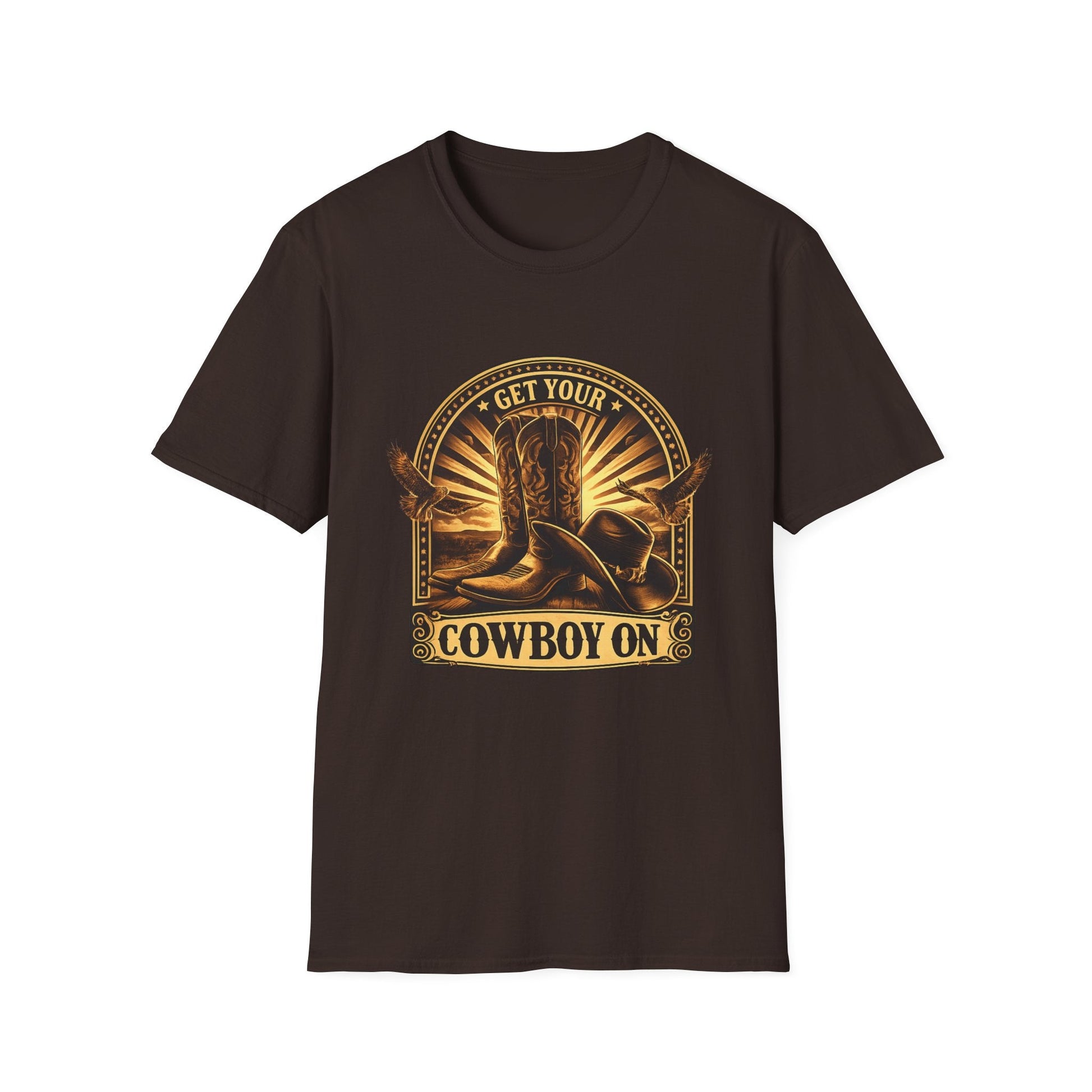 Get Your Cowboy On Country Music T-Shirt - SJM Print Store