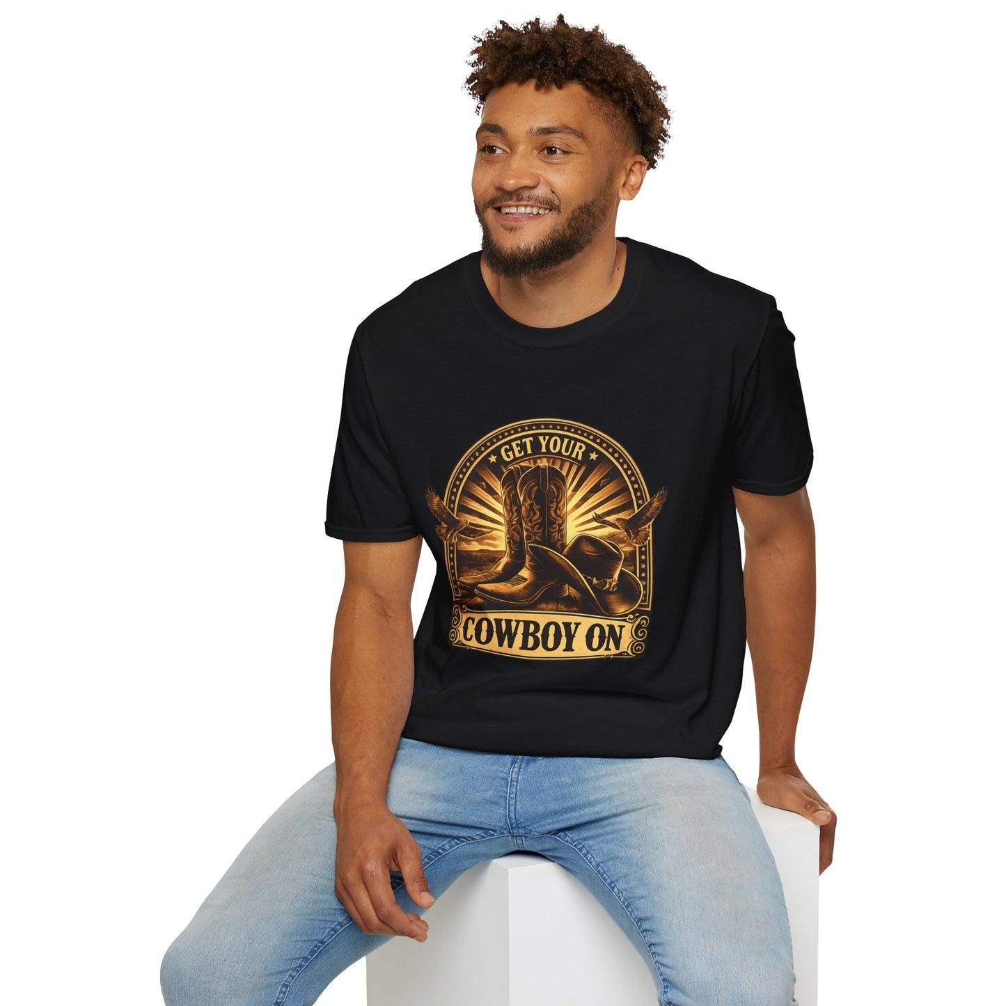 Get Your Cowboy On Country Music T-Shirt - SJM Print Store
