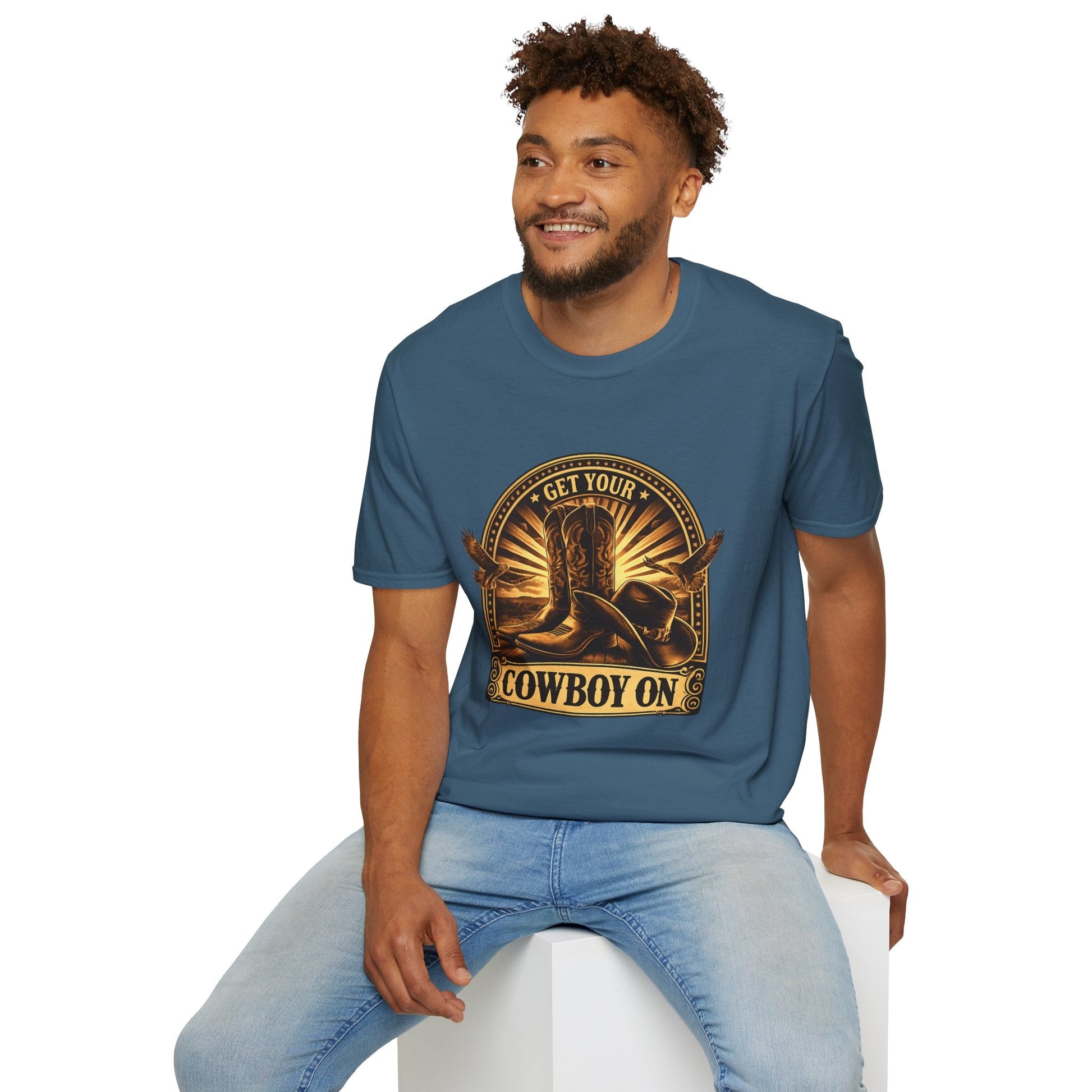Get Your Cowboy On Country Music T-Shirt - SJM Print Store