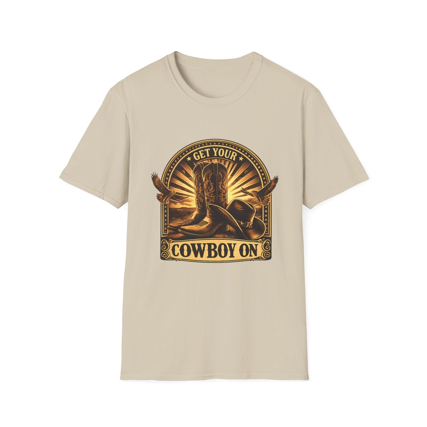 Get Your Cowboy On Country Music T-Shirt - SJM Print Store