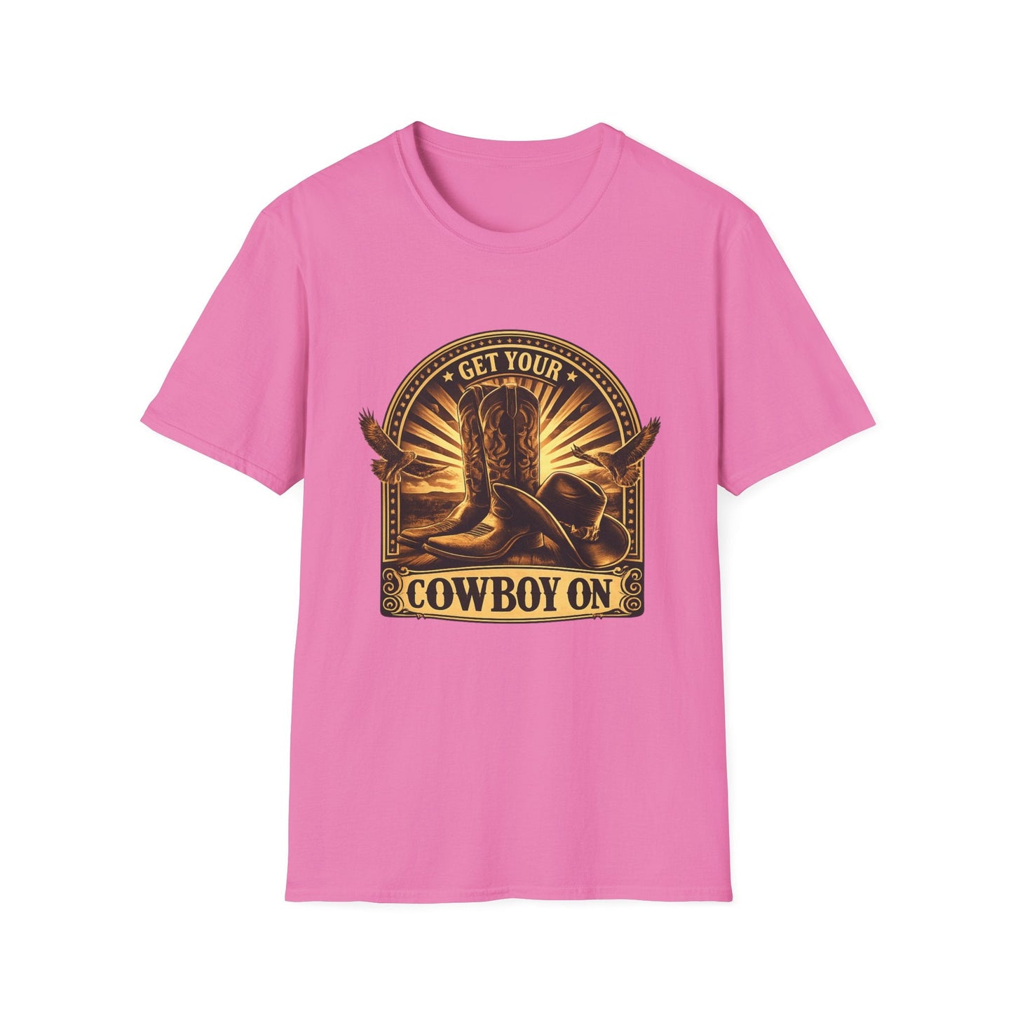 Get Your Cowboy On Country Music T-Shirt - SJM Print Store