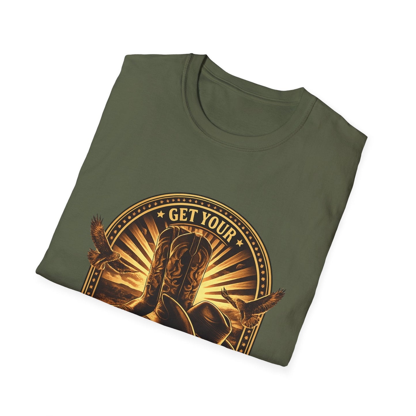 Get Your Cowboy On Country Music T-Shirt - SJM Print Store