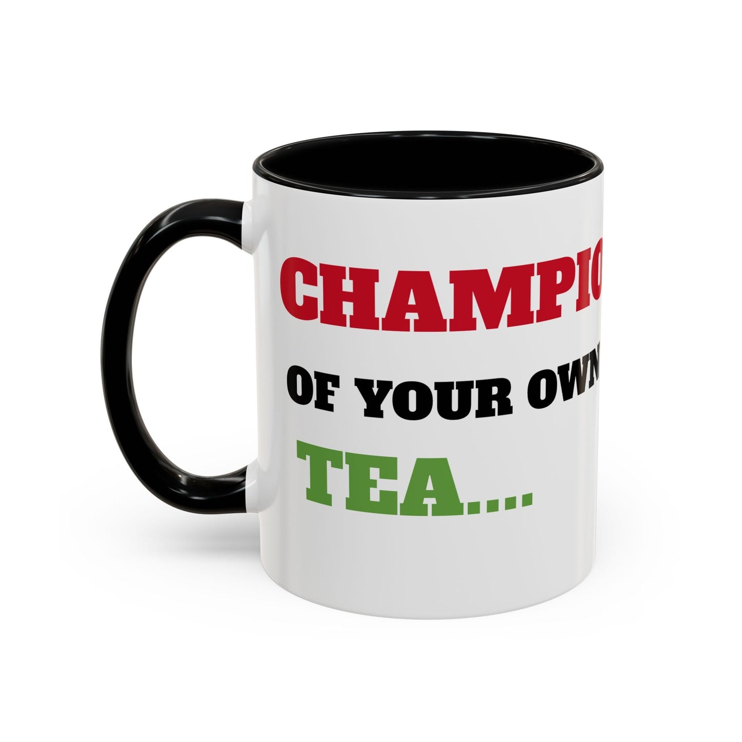 Golf Champion Accent Mug - Perfect Gift for Golf Lovers, Sports Fans, Golfer Appreciation, Every Occasion - SJM Print Store