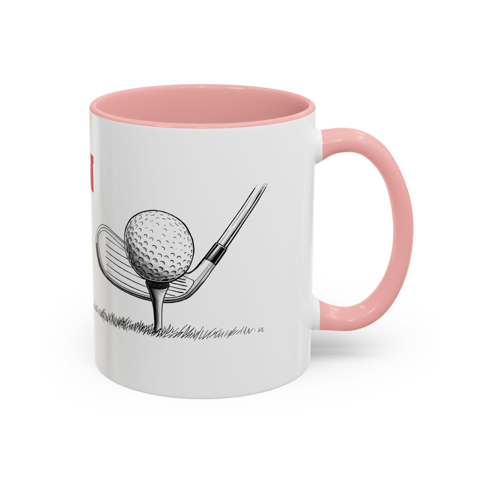 Golf Champion Accent Mug - Perfect Gift for Golf Lovers, Sports Fans, Golfer Appreciation, Every Occasion - SJM Print Store