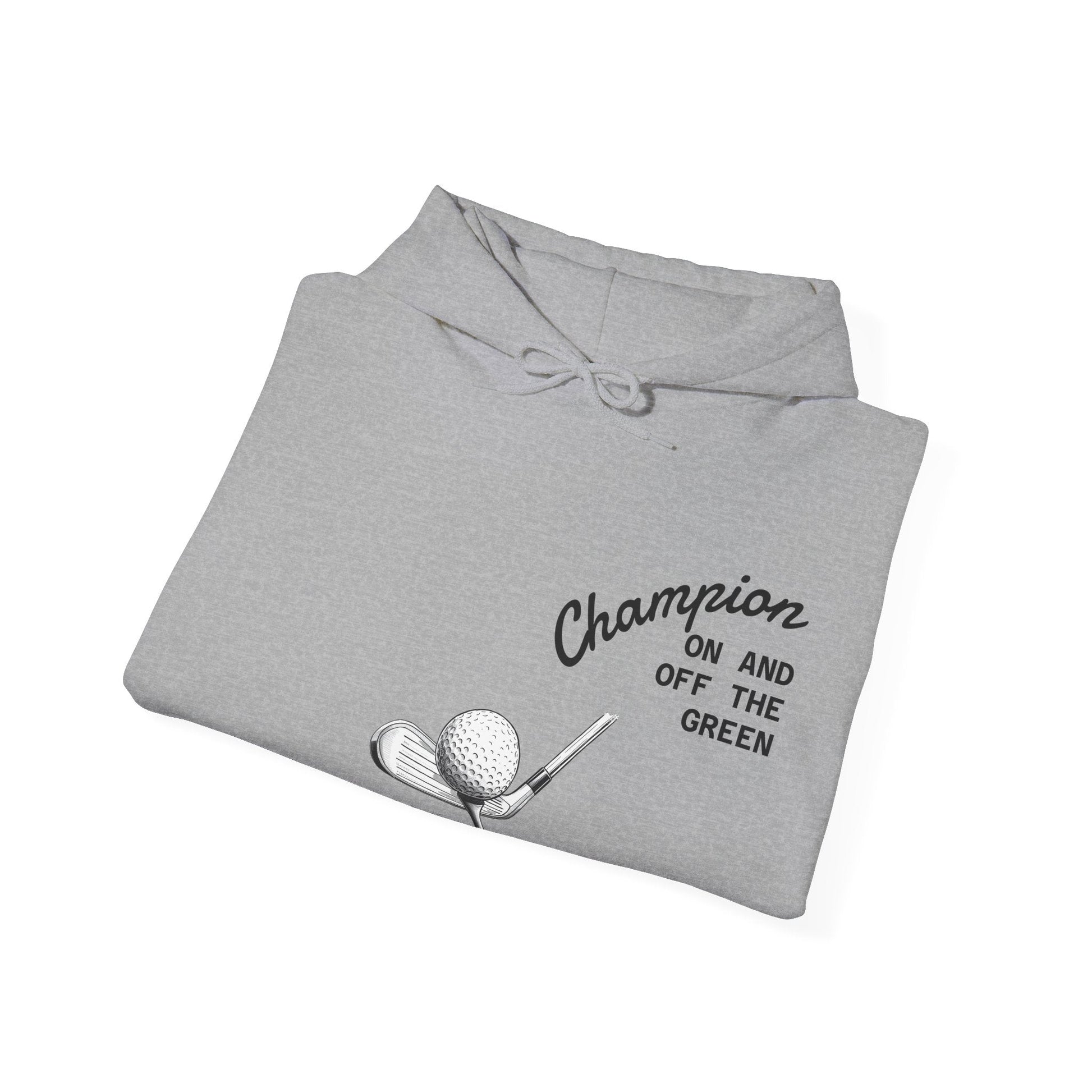 Golf Champion Hoodie, Unisex Golf Sweatshirt - SJM Print Store
