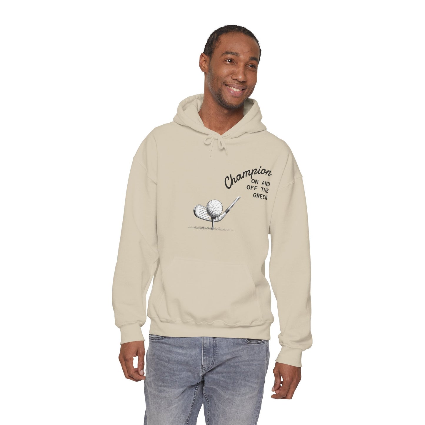 Golf Champion Hoodie, Unisex Golf Sweatshirt - SJM Print Store
