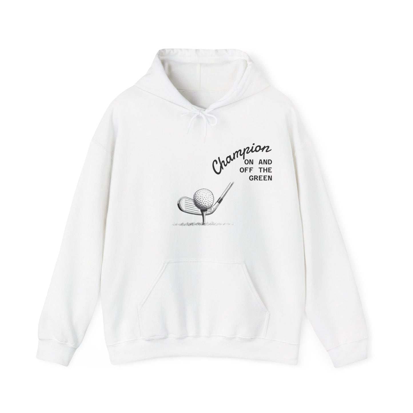 Golf Champion Hoodie, Unisex Golf Sweatshirt - SJM Print Store