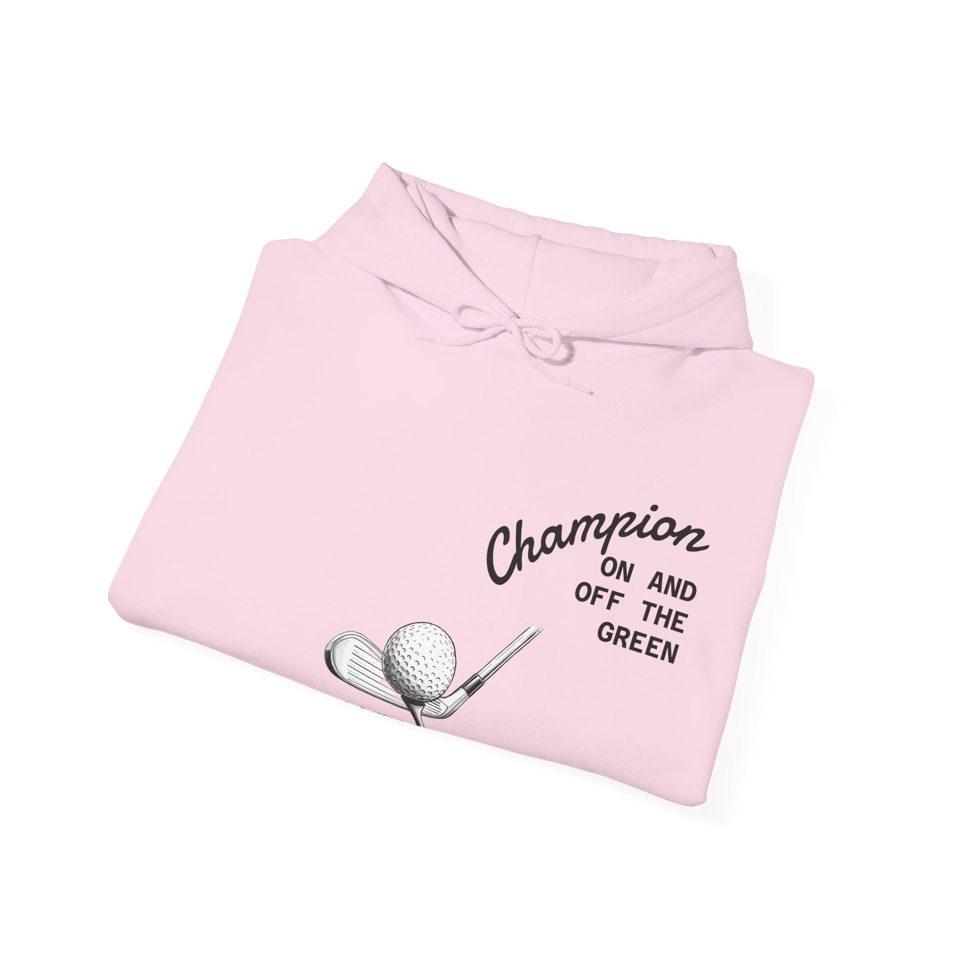 Golf Champion Hoodie, Unisex Golf Sweatshirt - SJM Print Store
