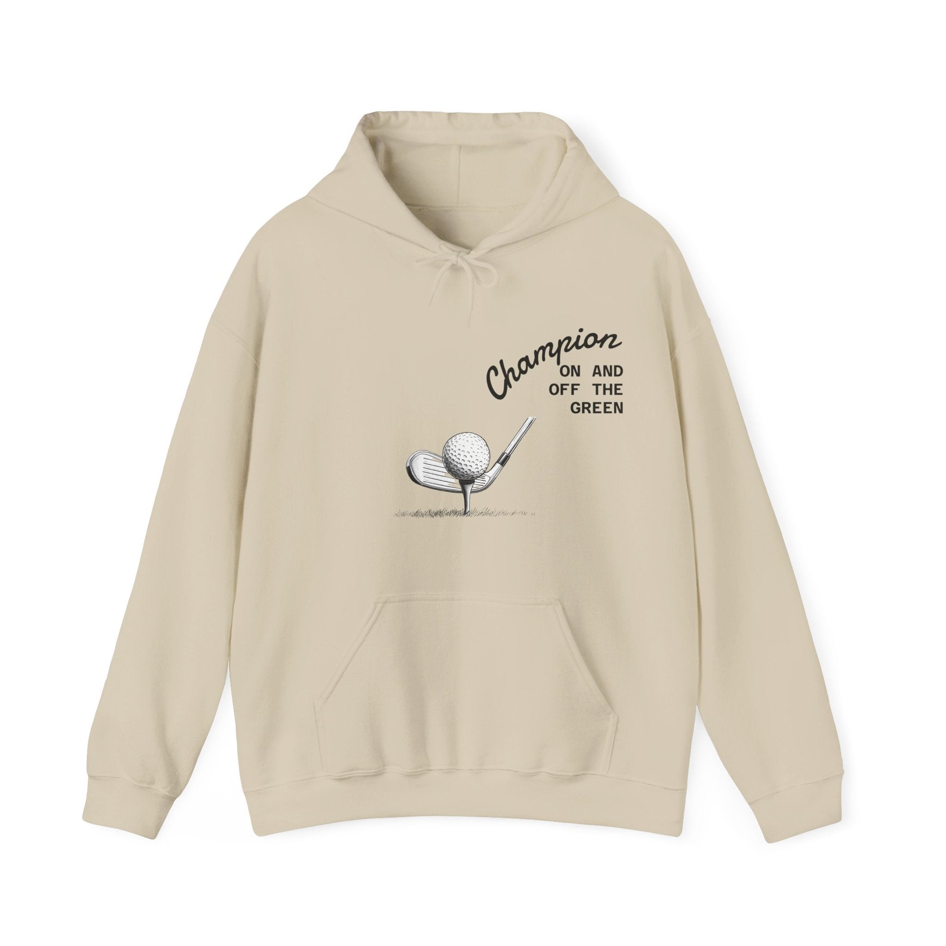 Golf Champion Hoodie, Unisex Golf Sweatshirt - SJM Print Store