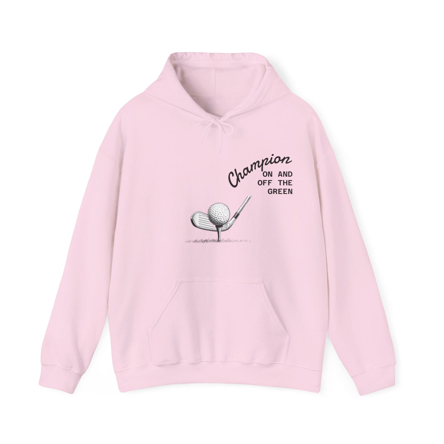 Golf Champion Hoodie, Unisex Golf Sweatshirt - SJM Print Store