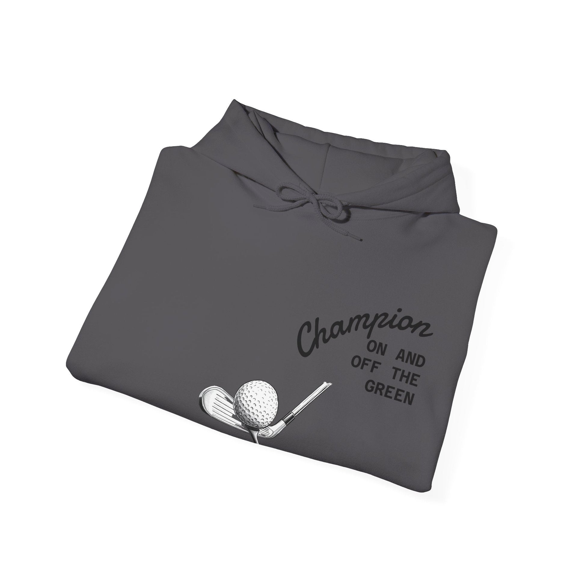 Golf Champion Hoodie, Unisex Golf Sweatshirt - SJM Print Store