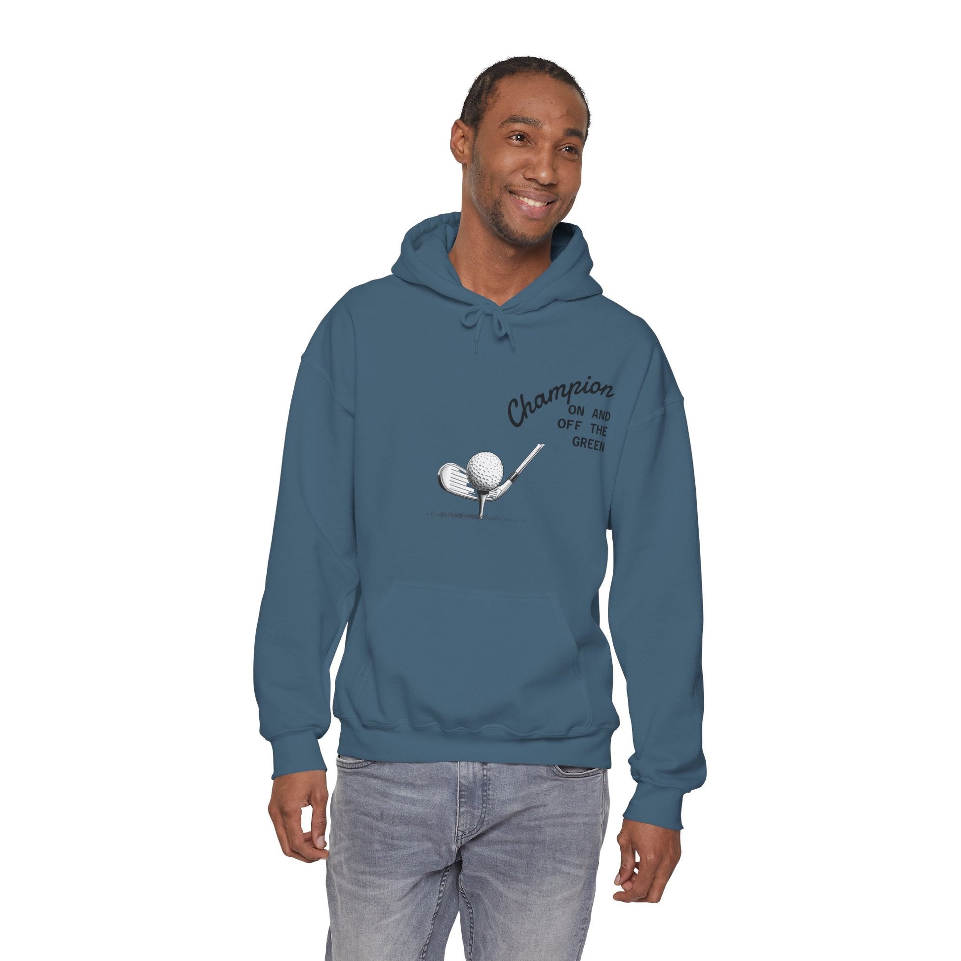 Golf Champion Hoodie, Unisex Golf Sweatshirt - SJM Print Store