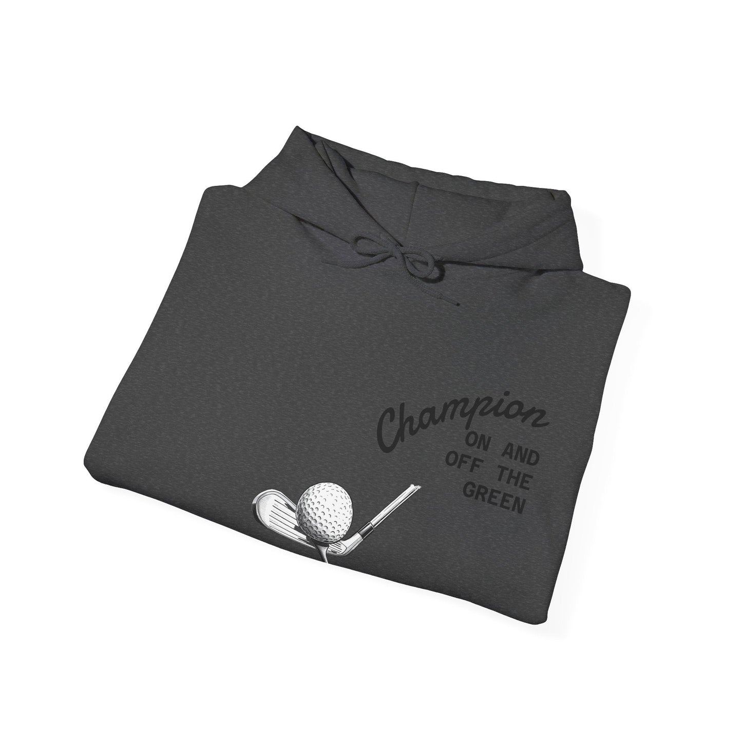 Golf Champion Hoodie, Unisex Golf Sweatshirt - SJM Print Store