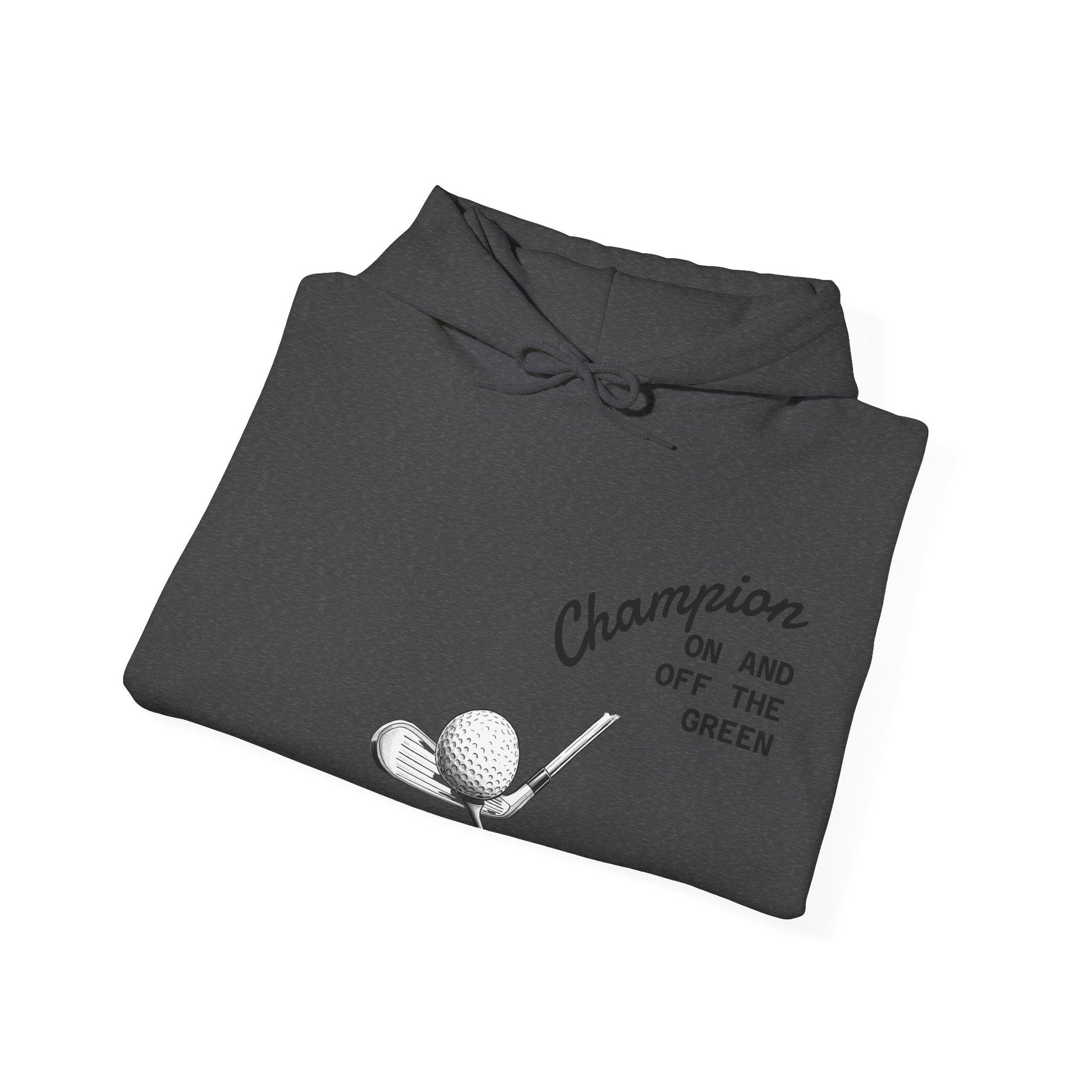 Golf Champion Hoodie, Unisex Golf Sweatshirt - SJM Print Store