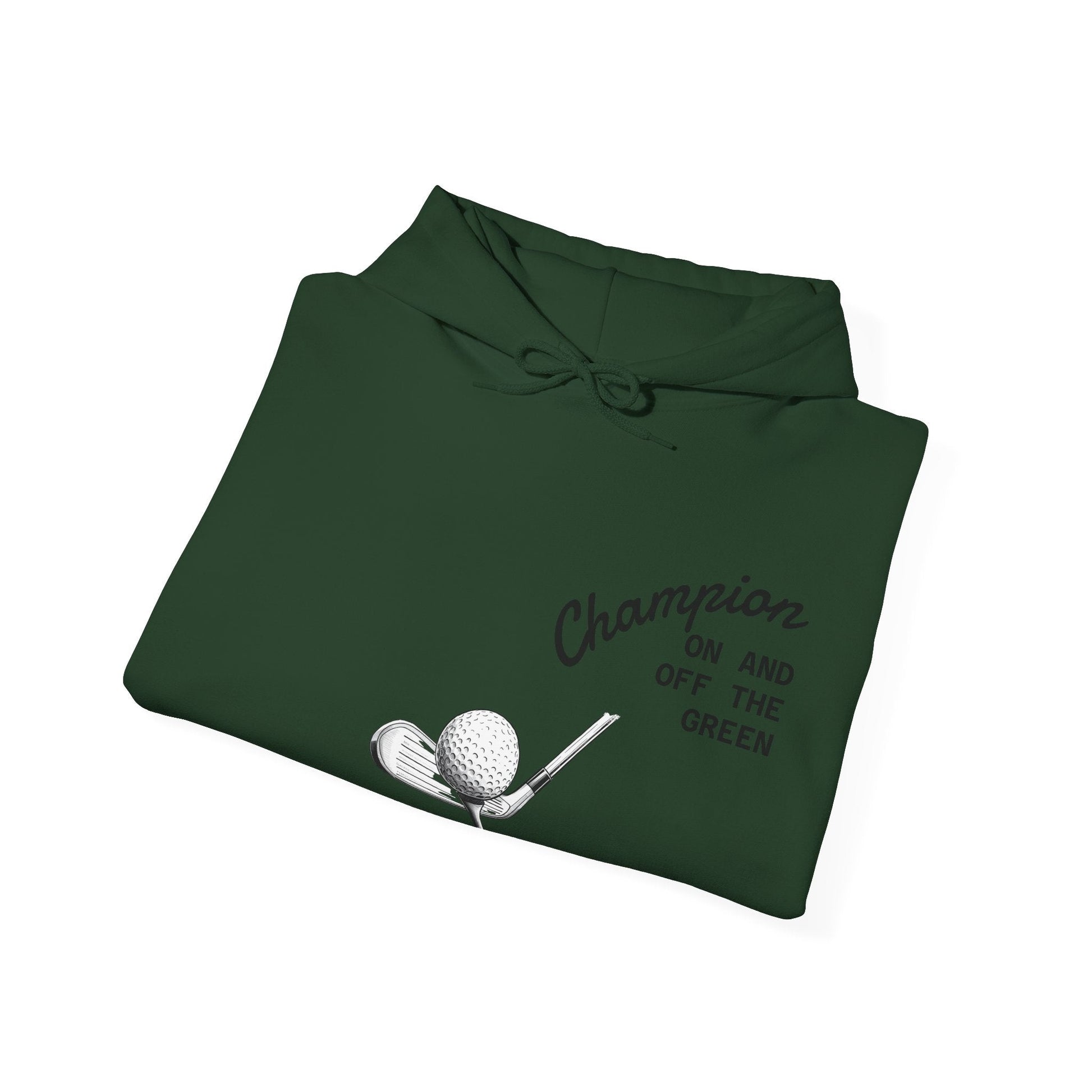 Golf Champion Hoodie, Unisex Golf Sweatshirt - SJM Print Store