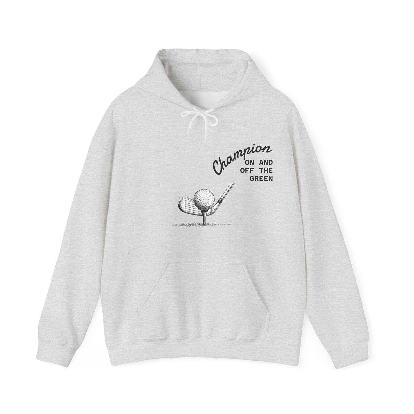 Golf Champion Hoodie, Unisex Golf Sweatshirt - SJM Print Store