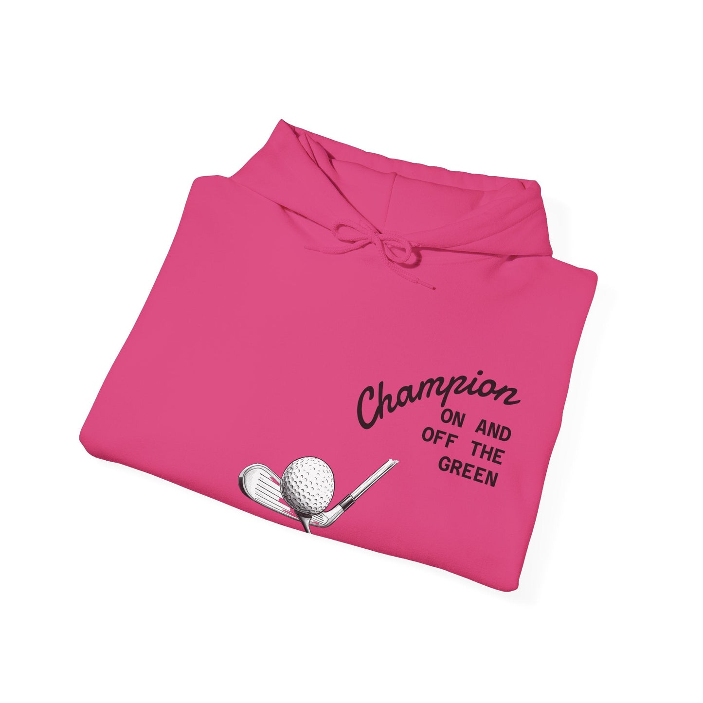 Golf Champion Hoodie, Unisex Golf Sweatshirt - SJM Print Store