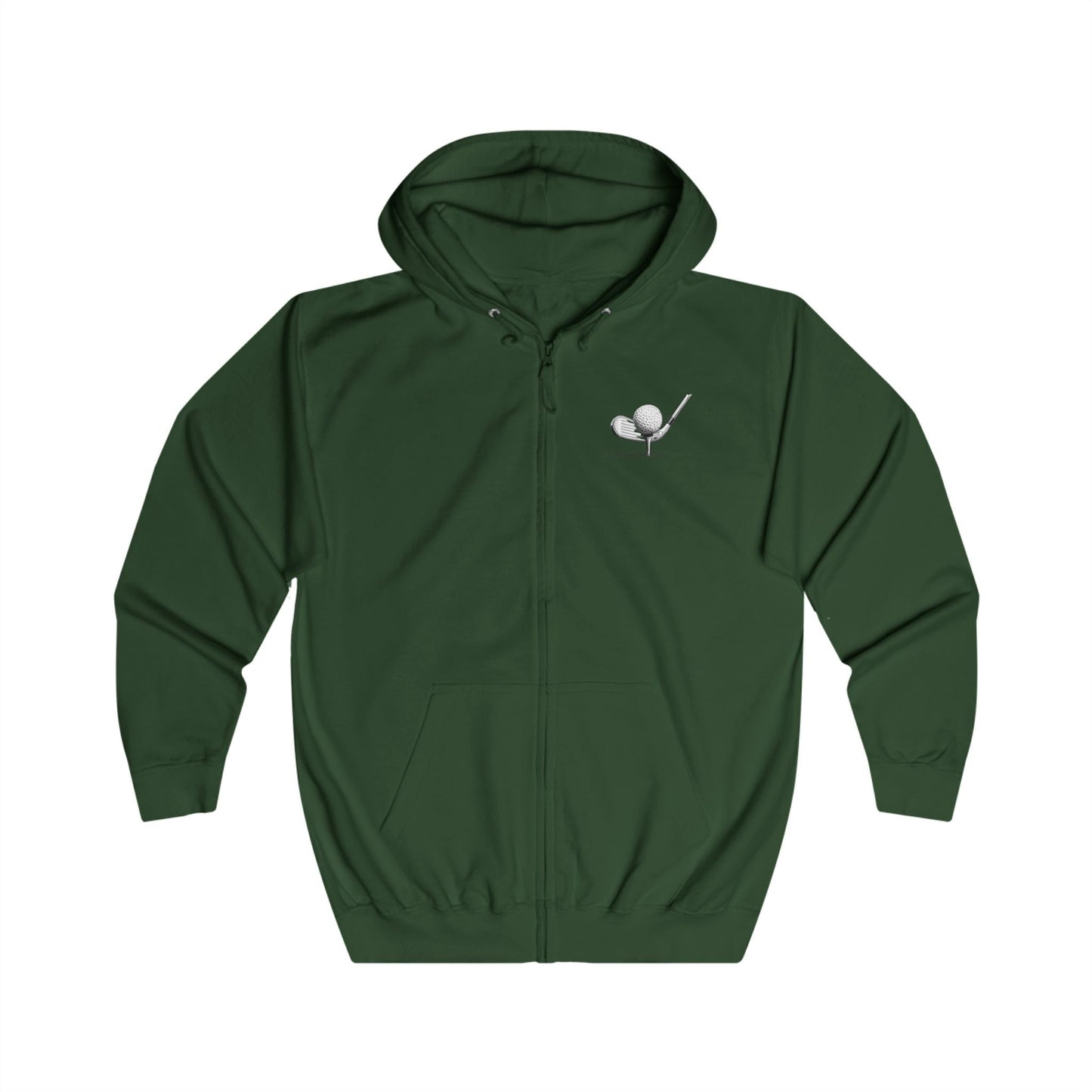 Golf Claus Full Zip Hoodie - SJM Print Store