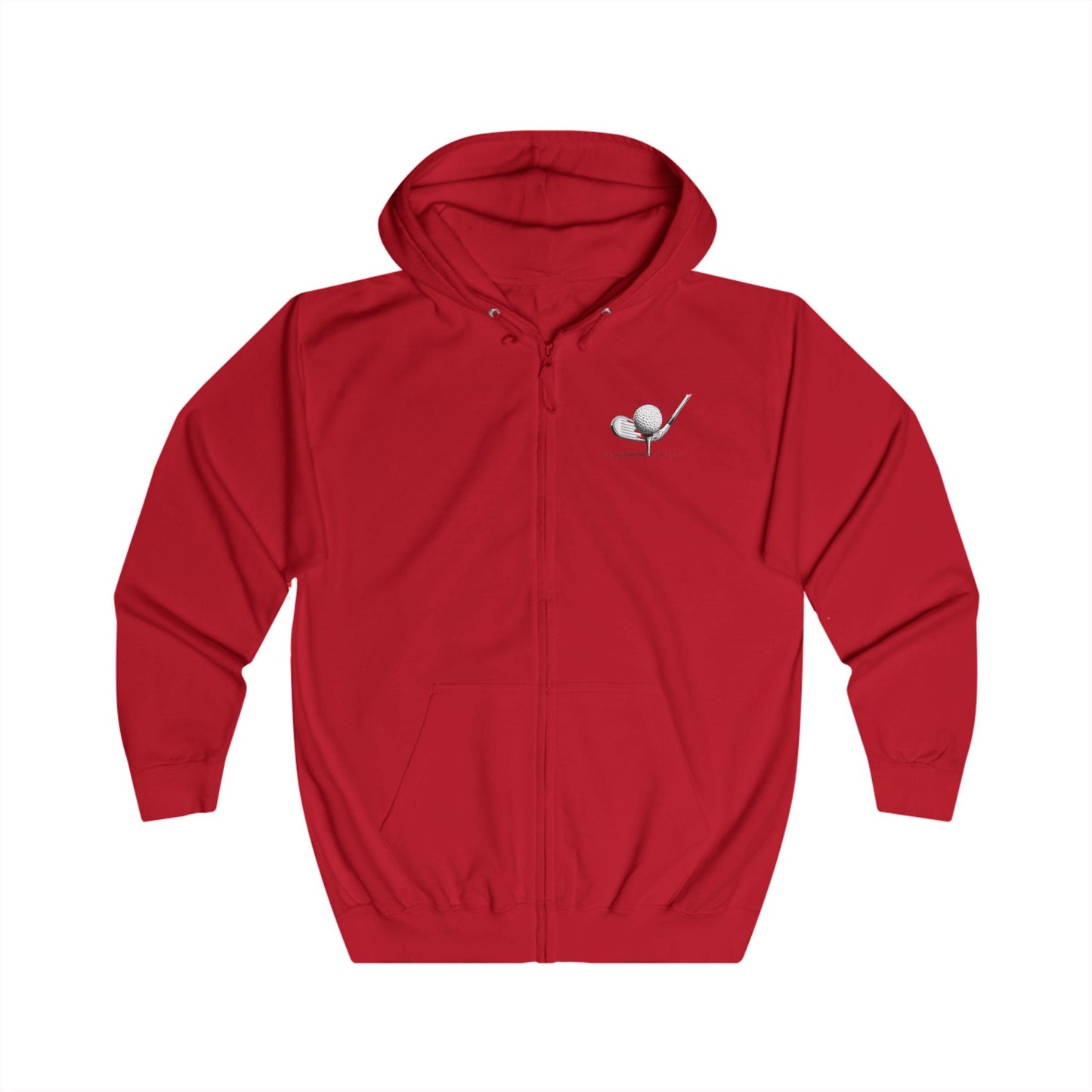 Golf Claus Full Zip Hoodie - SJM Print Store