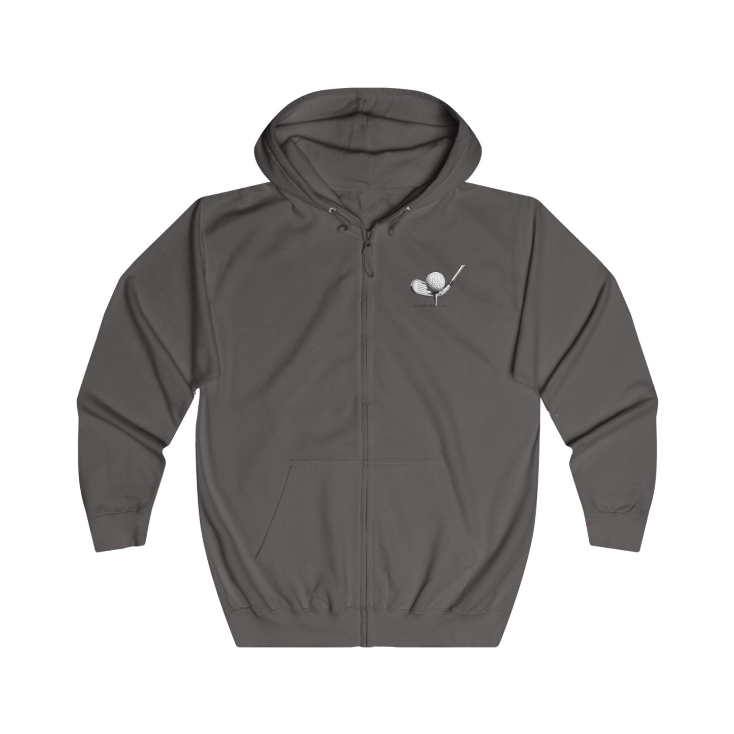 Golf Claus Full Zip Hoodie - SJM Print Store