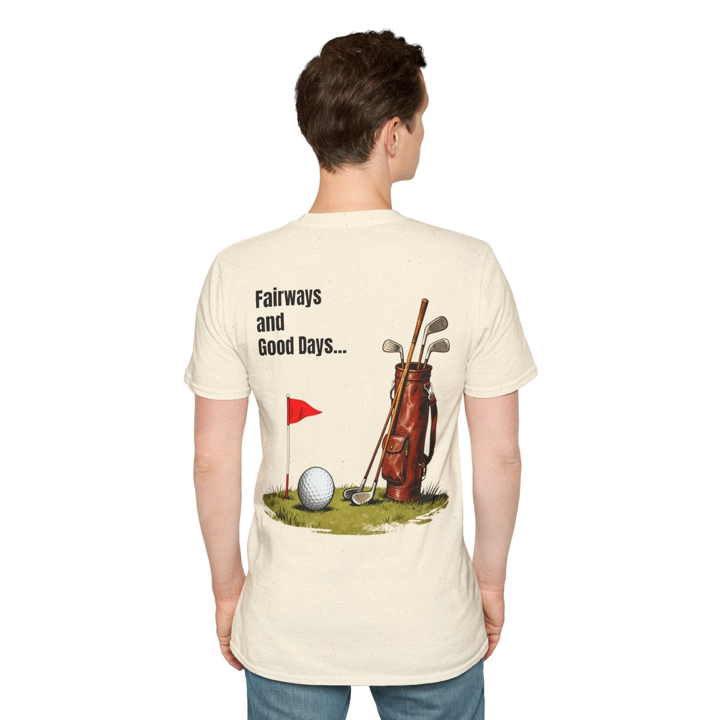 Golf Days Unisex T-Shirt Double - Sided Golf Tee - SJM Print Store