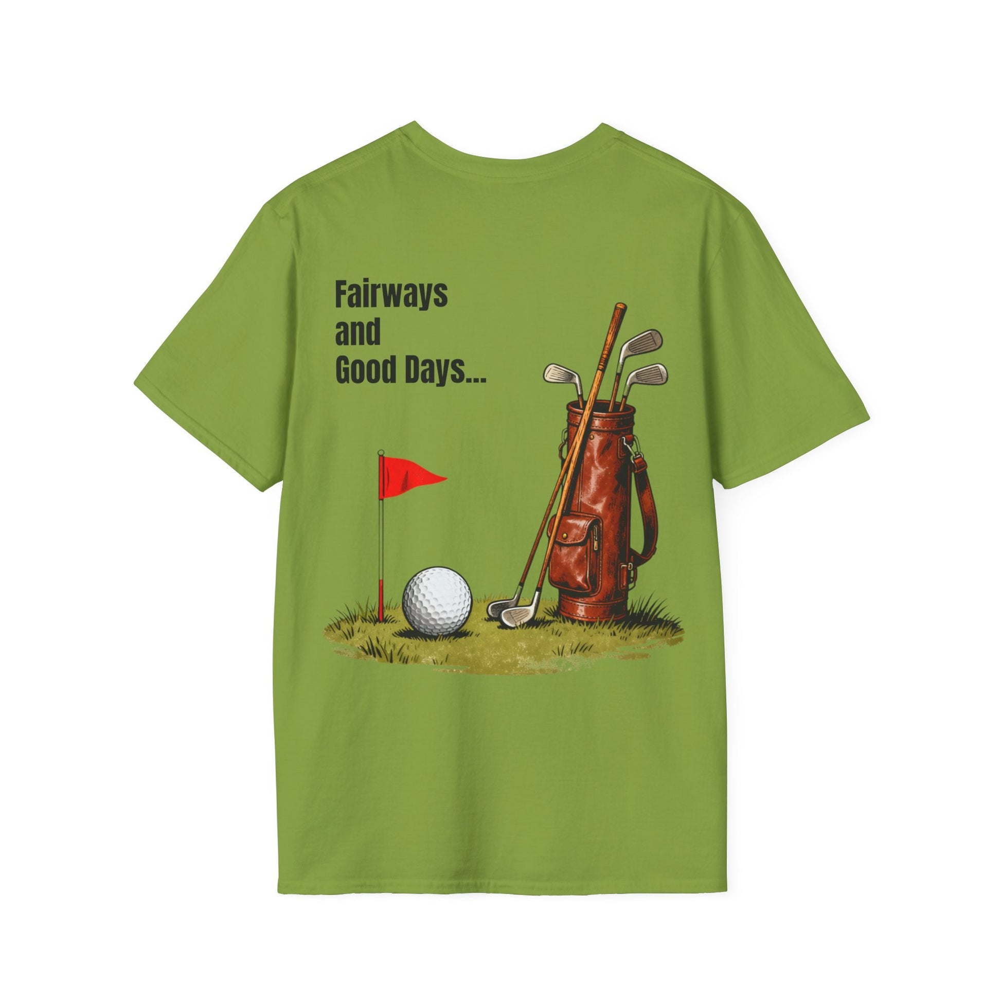Golf Days Unisex T-Shirt Double - Sided Golf Tee - SJM Print Store