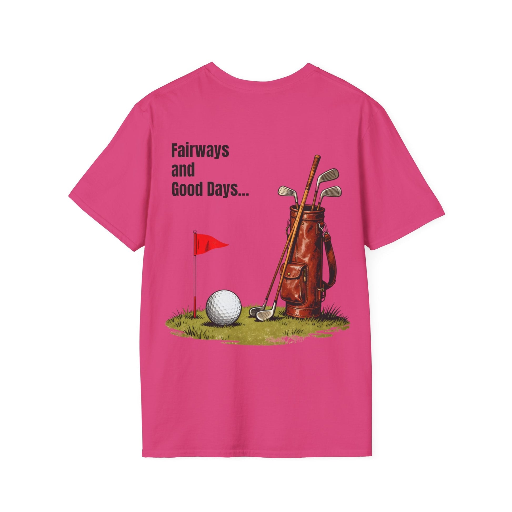 Golf Days Unisex T-Shirt Double - Sided Golf Tee - SJM Print Store