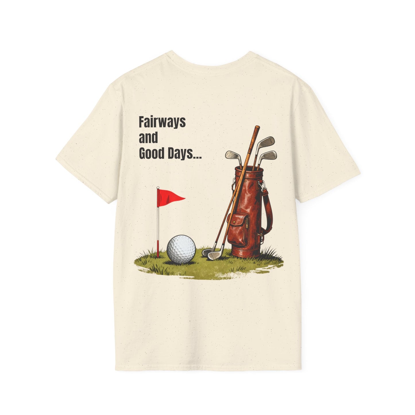 Golf Days Unisex T-Shirt Double - Sided Golf Tee - SJM Print Store