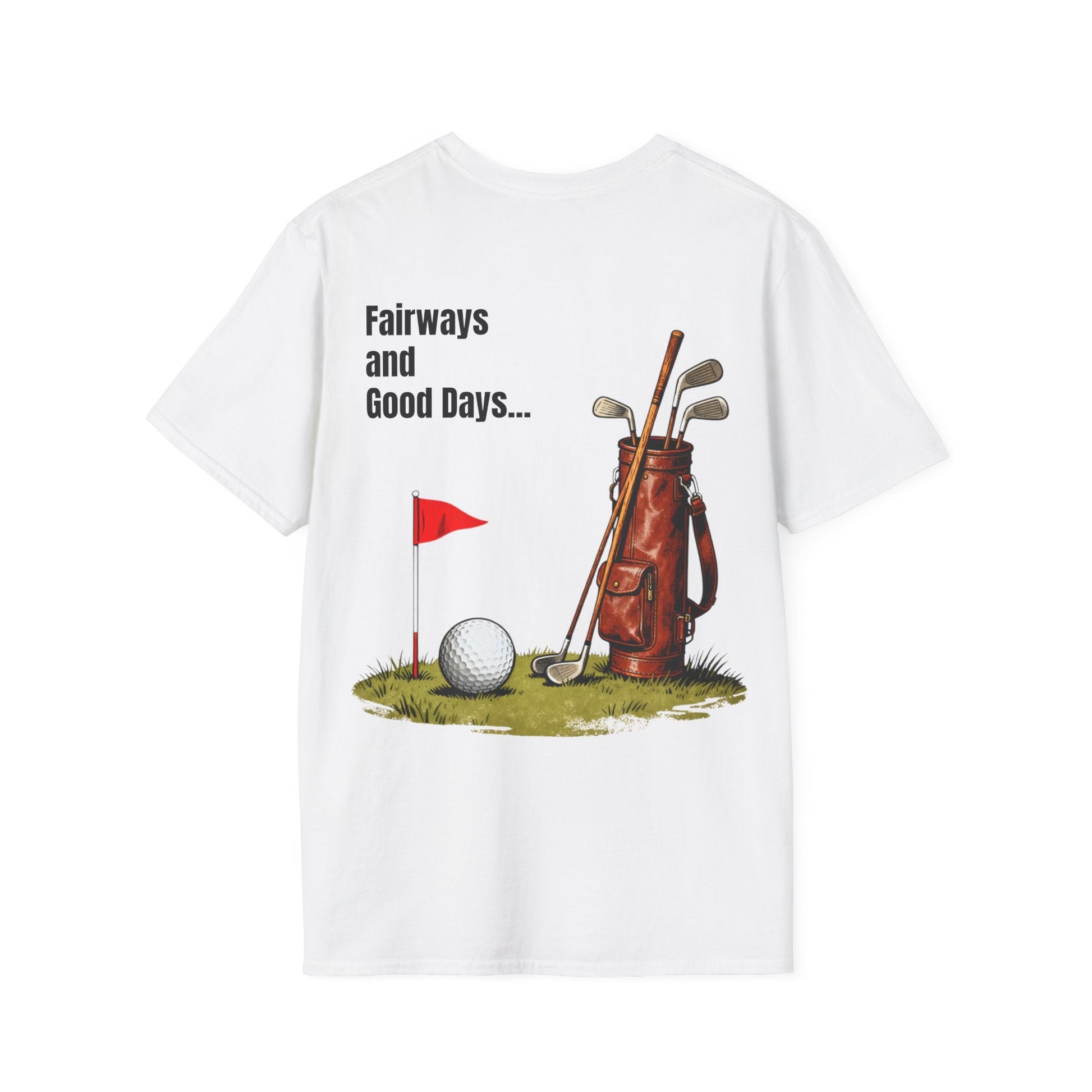 Golf Days Unisex T-Shirt Double - Sided Golf Tee - SJM Print Store