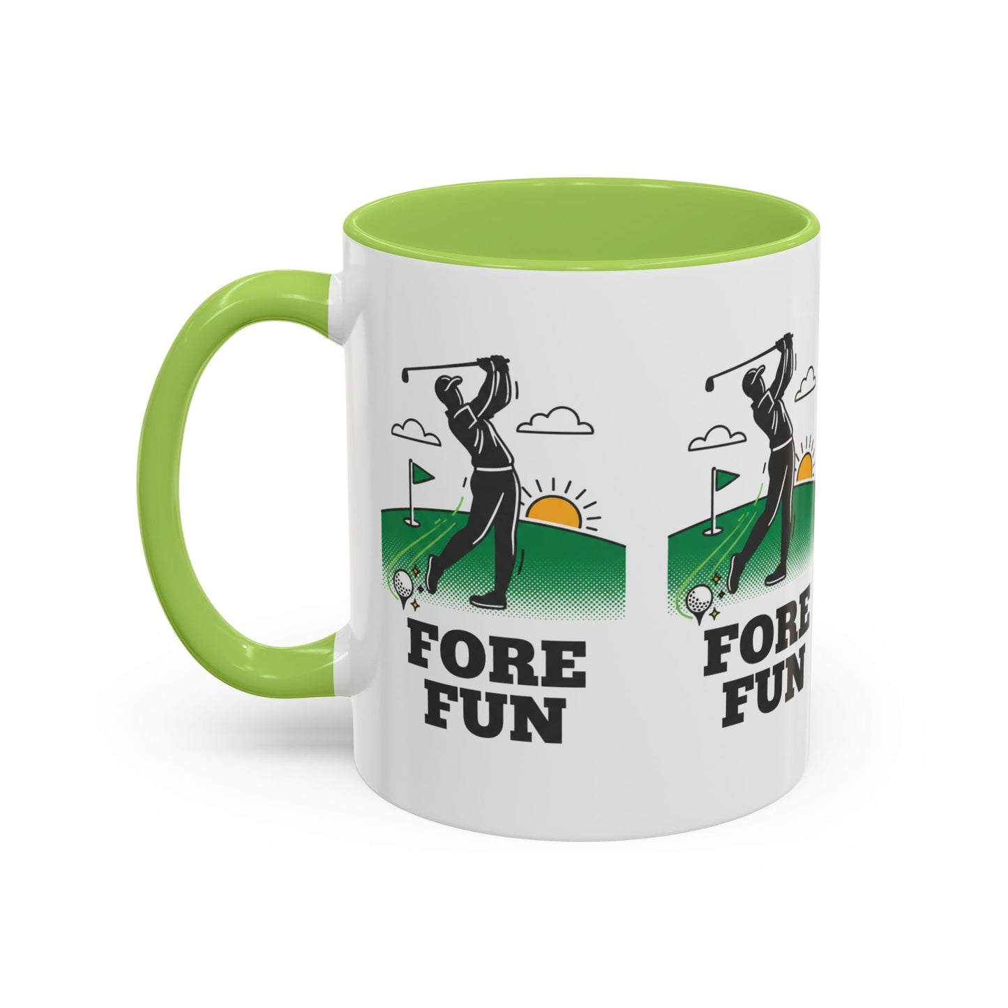 Golf 'Fore Fun' Coffee Mug â€“ Funny Golfer Gift (11oz) - SJM Print Store