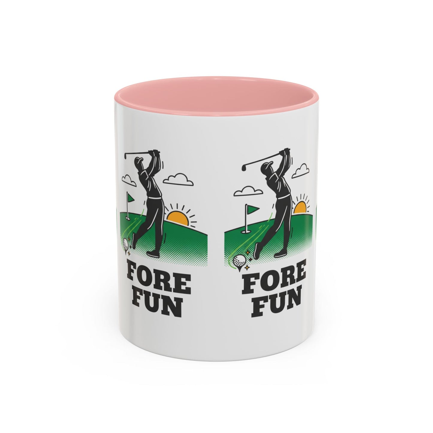 Golf 'Fore Fun' Coffee Mug â€“ Funny Golfer Gift (11oz) - SJM Print Store