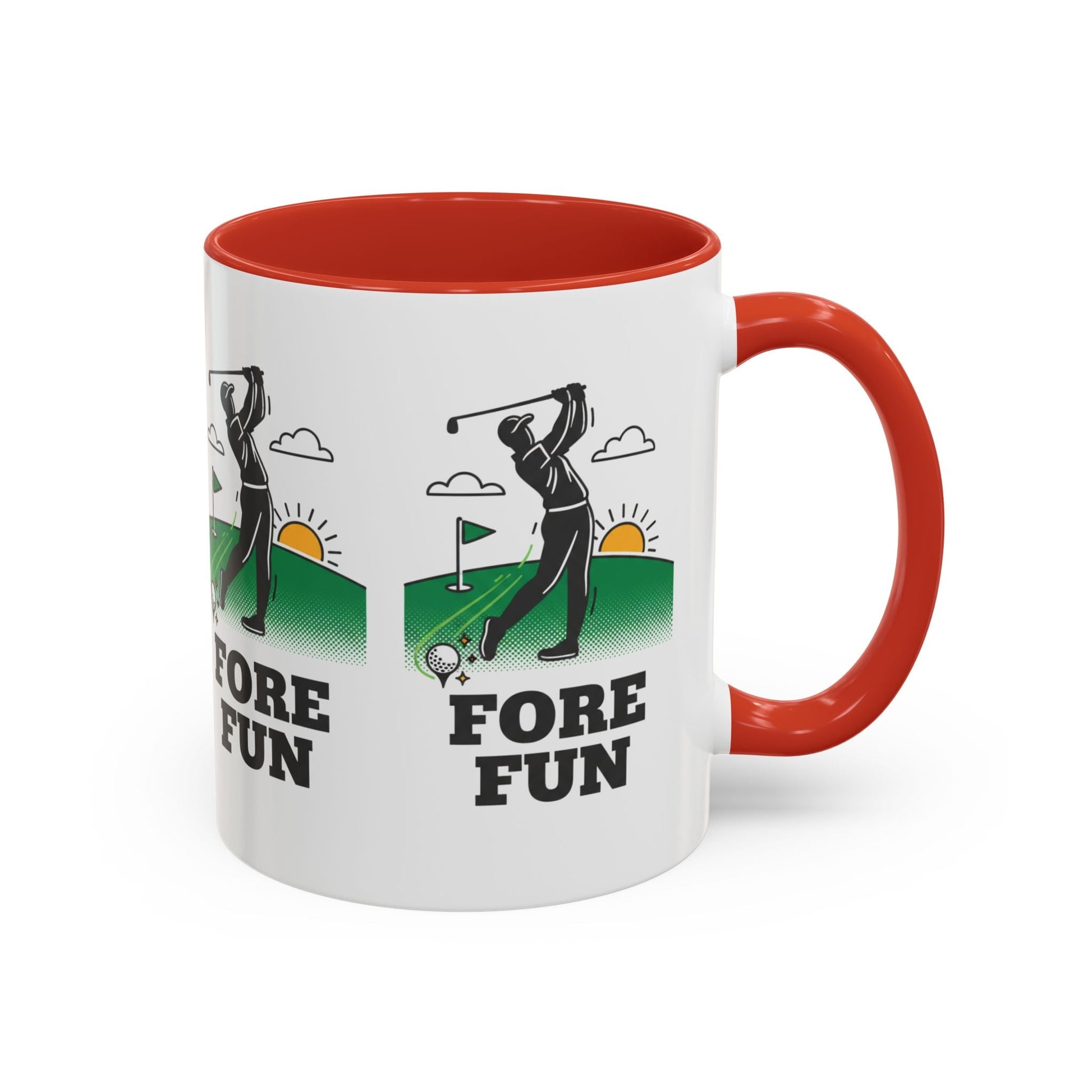 Golf 'Fore Fun' Coffee Mug â€“ Funny Golfer Gift (11oz) - SJM Print Store