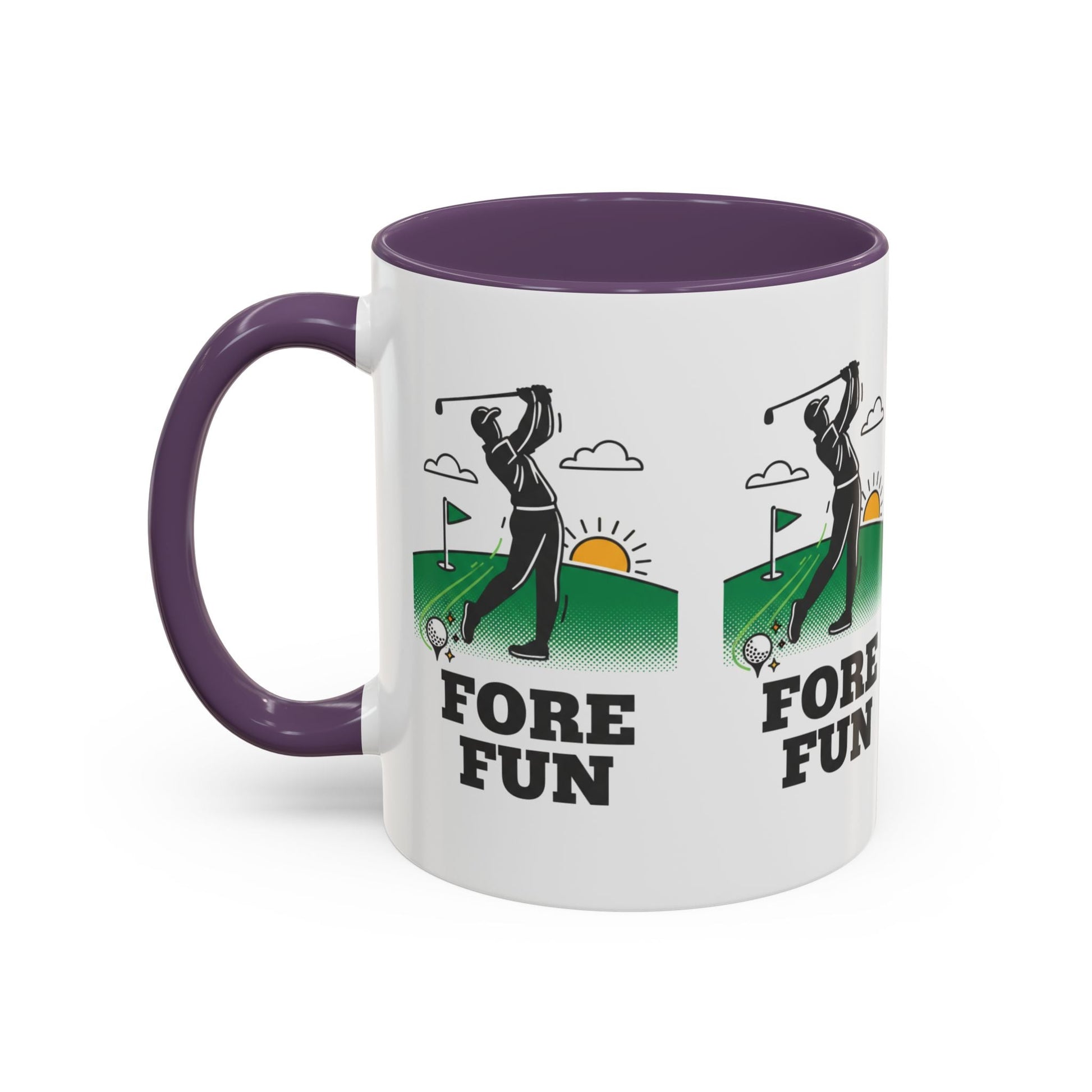 Golf 'Fore Fun' Coffee Mug â€“ Funny Golfer Gift (11oz) - SJM Print Store