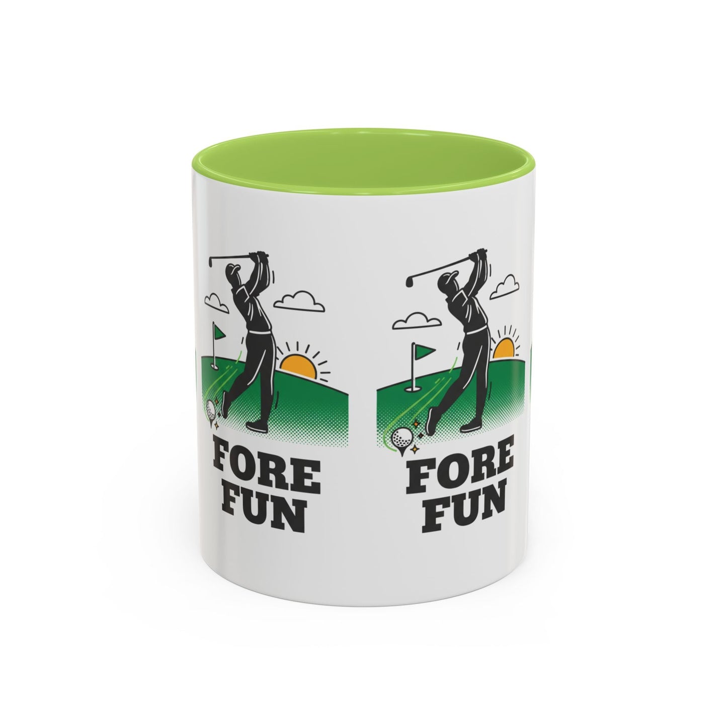 Golf 'Fore Fun' Coffee Mug â€“ Funny Golfer Gift (11oz) - SJM Print Store