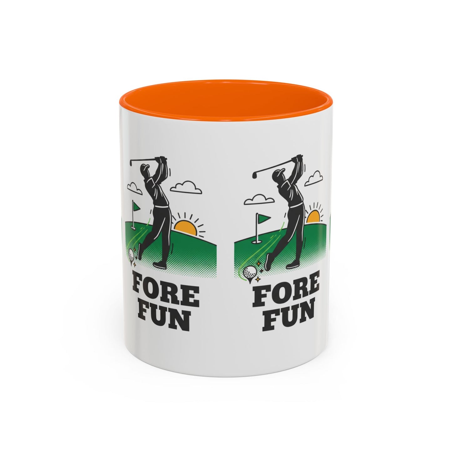Golf 'Fore Fun' Coffee Mug â€“ Funny Golfer Gift (11oz) - SJM Print Store
