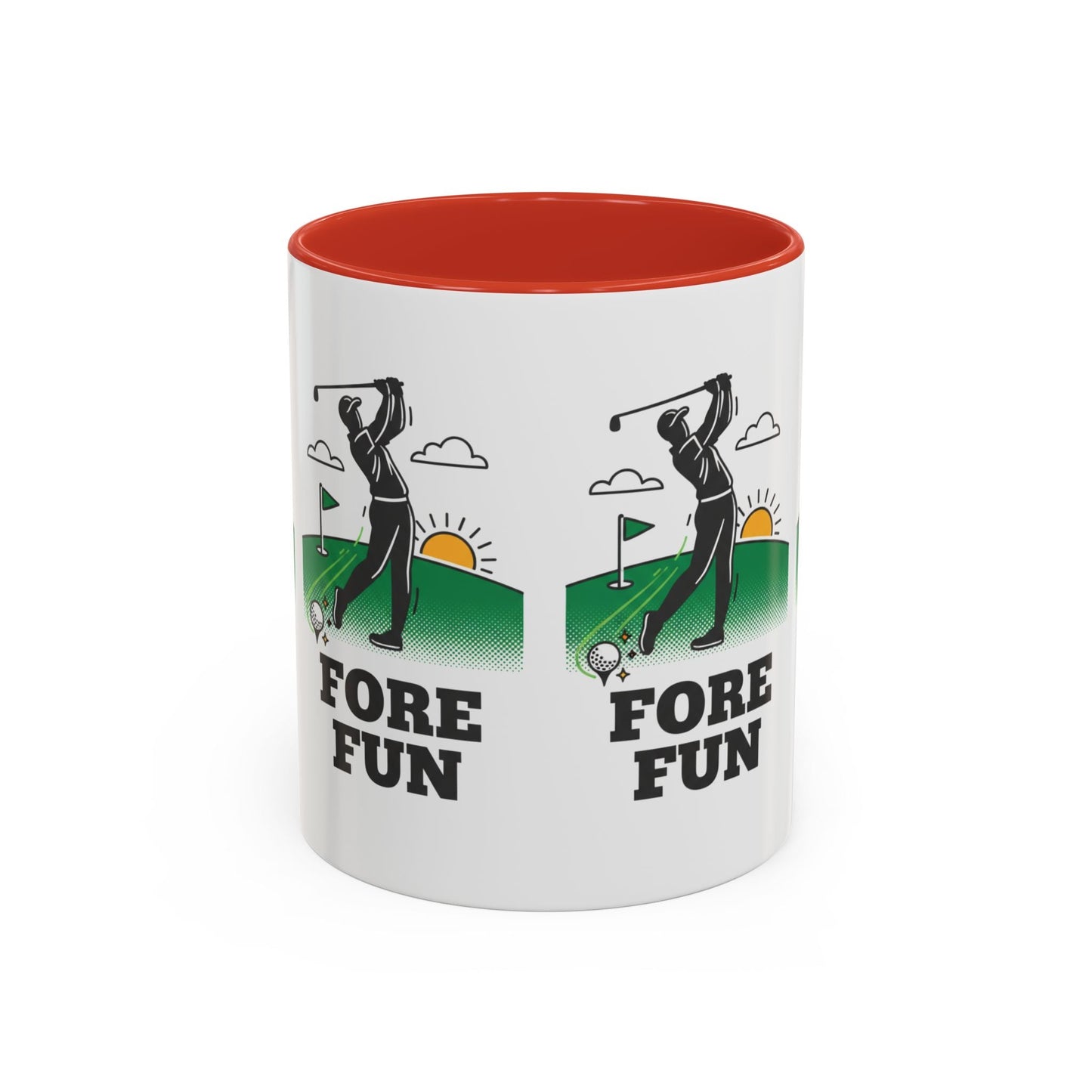 Golf 'Fore Fun' Coffee Mug â€“ Funny Golfer Gift (11oz) - SJM Print Store