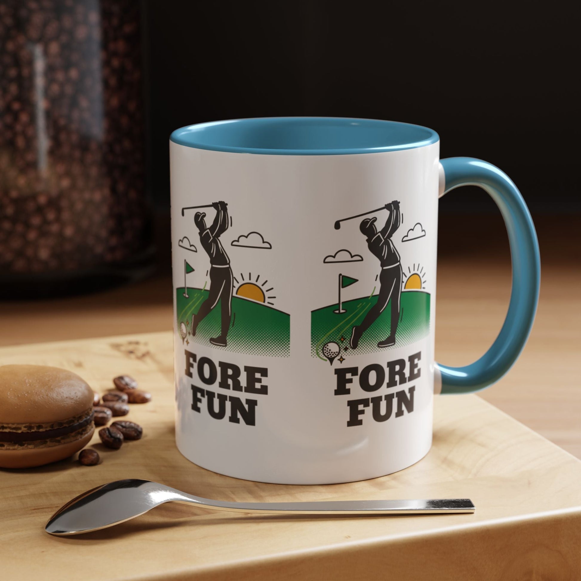 Golf 'Fore Fun' Coffee Mug â€“ Funny Golfer Gift (11oz) - SJM Print Store