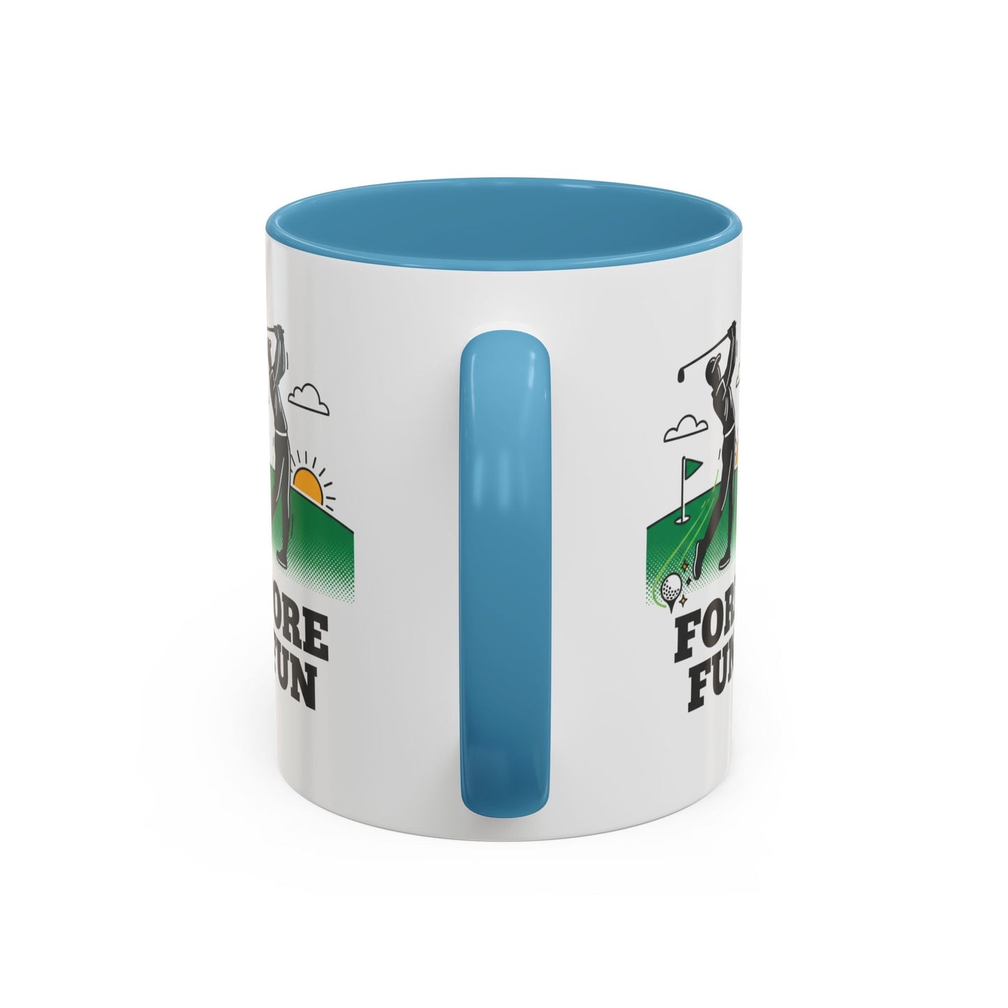 Golf 'Fore Fun' Coffee Mug â€“ Funny Golfer Gift (11oz) - SJM Print Store
