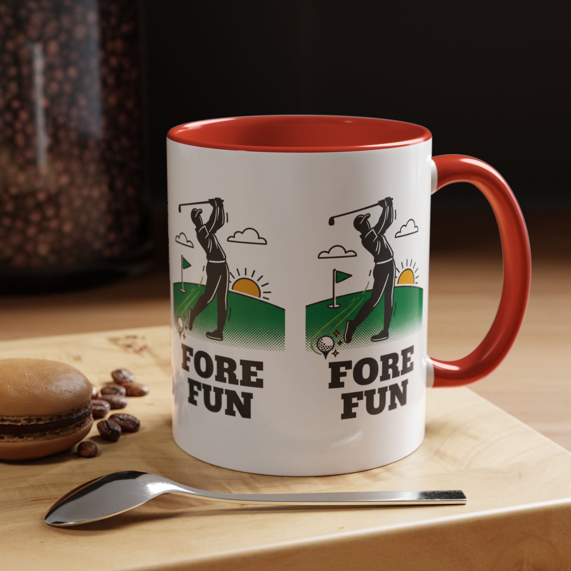 Golf 'Fore Fun' Coffee Mug â€“ Funny Golfer Gift (11oz) - SJM Print Store