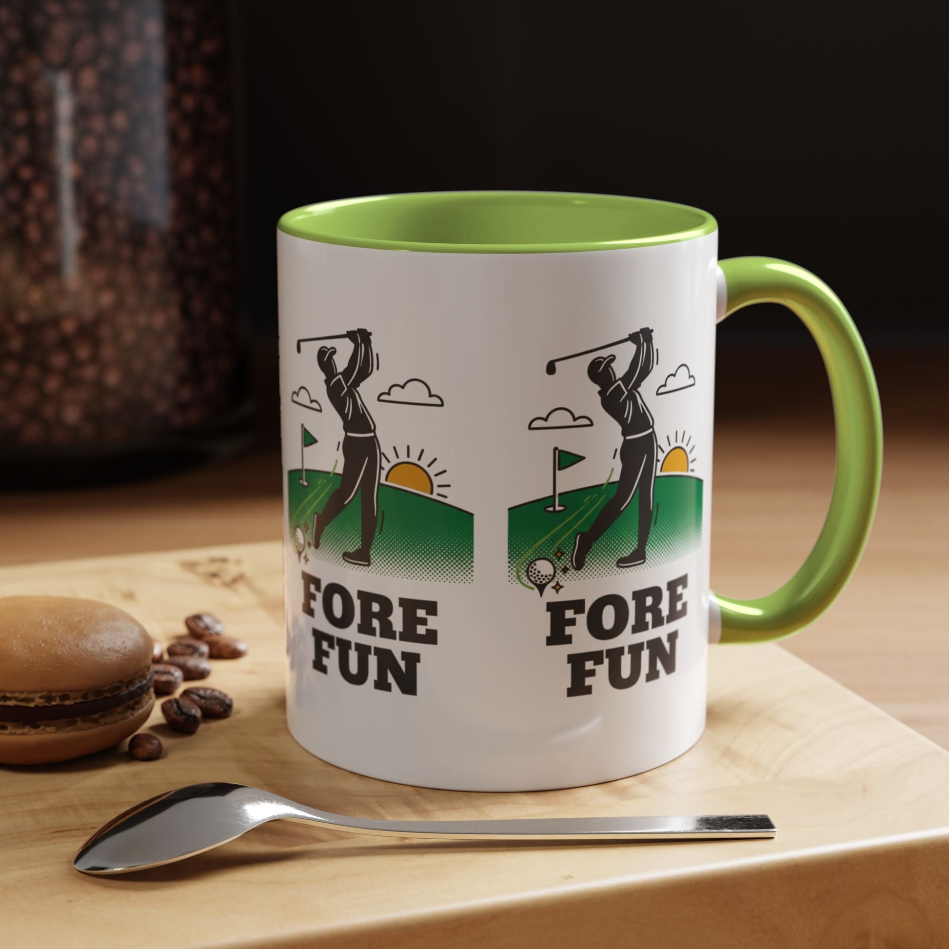 Golf 'Fore Fun' Coffee Mug â€“ Funny Golfer Gift (11oz) - SJM Print Store