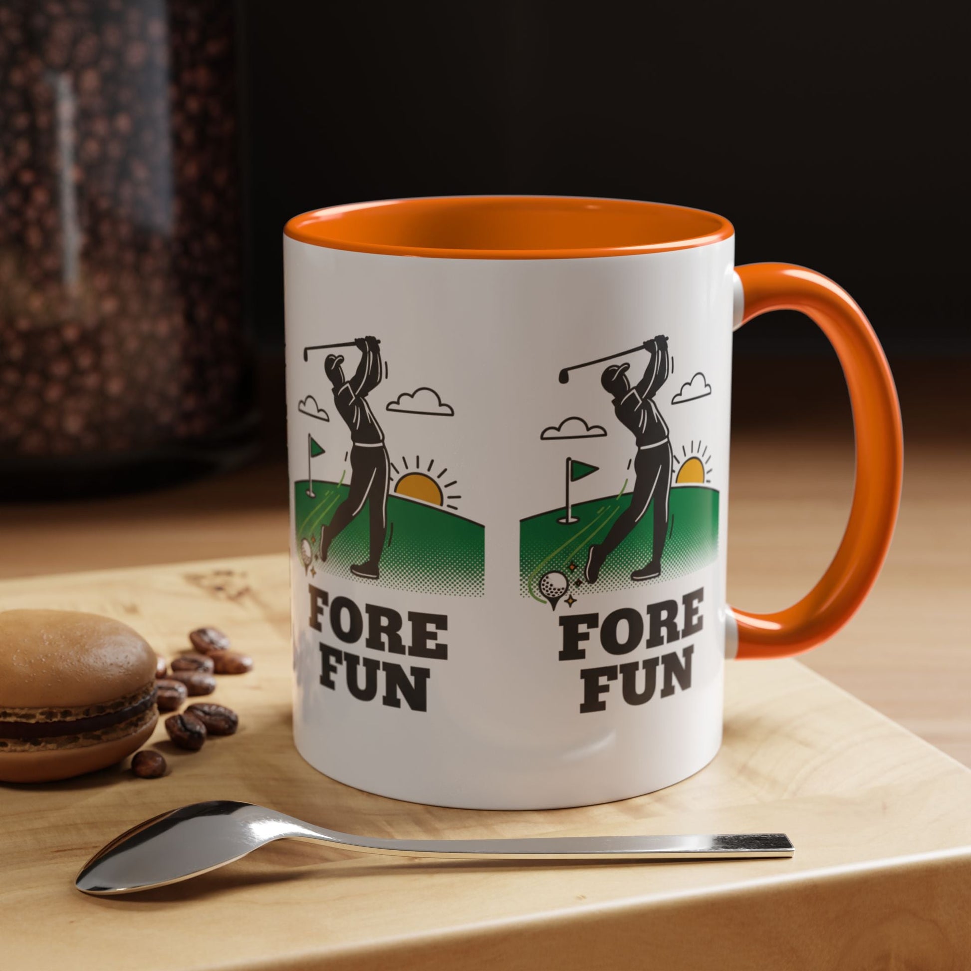 Golf 'Fore Fun' Coffee Mug â€“ Funny Golfer Gift (11oz) - SJM Print Store