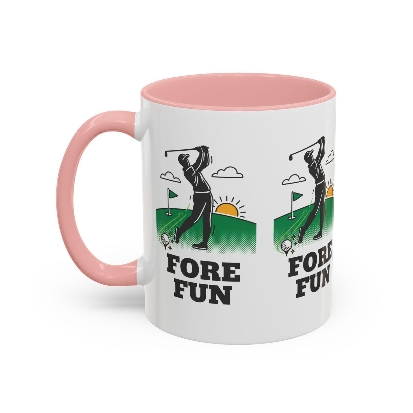 Golf 'Fore Fun' Coffee Mug â€“ Funny Golfer Gift (11oz) - SJM Print Store