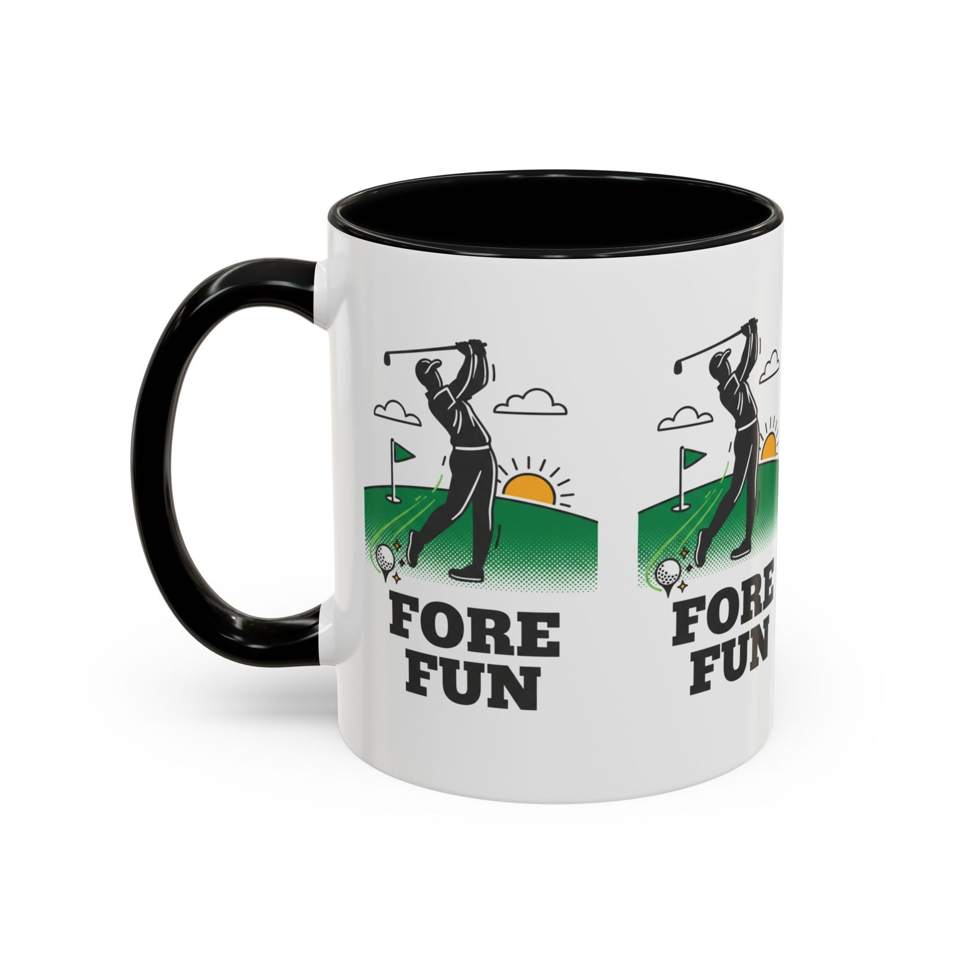 Golf 'Fore Fun' Coffee Mug â€“ Funny Golfer Gift (11oz) - SJM Print Store