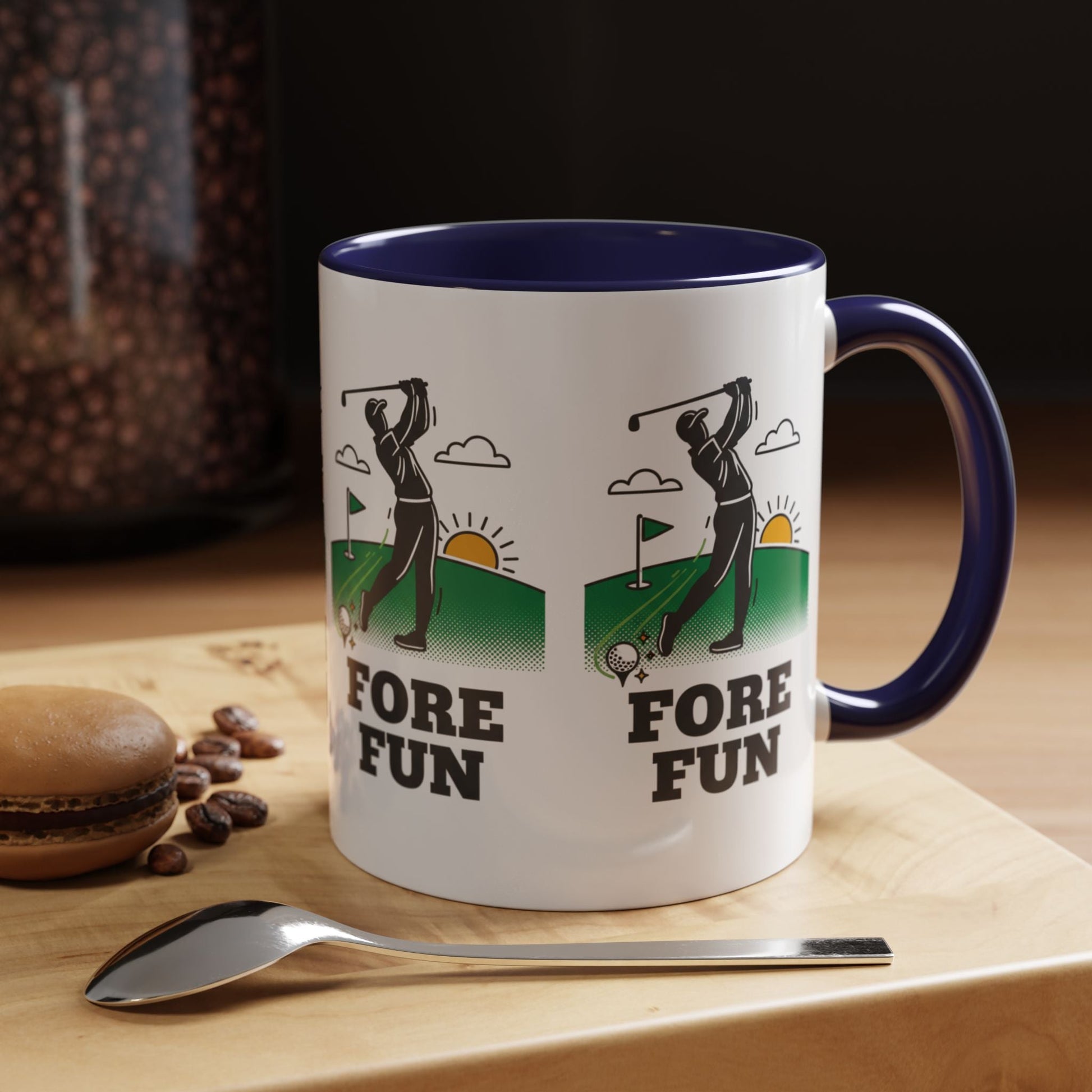 Golf 'Fore Fun' Coffee Mug â€“ Funny Golfer Gift (11oz) - SJM Print Store