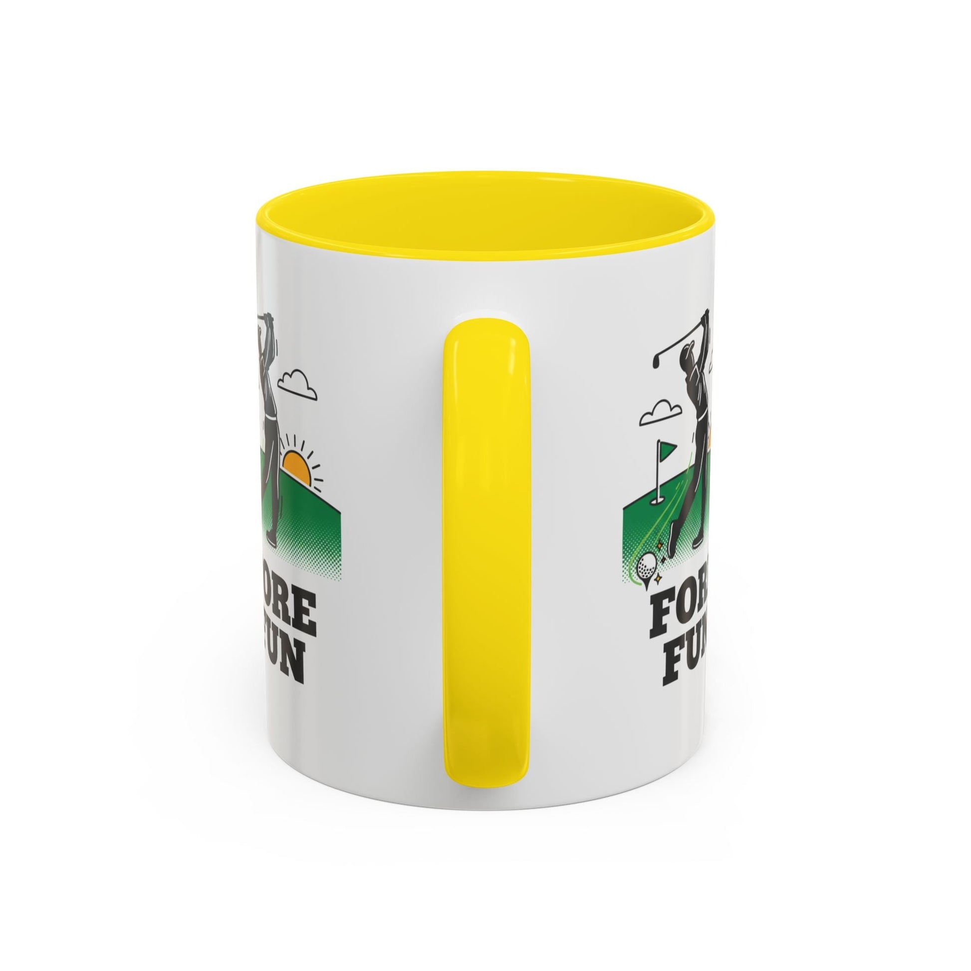 Golf 'Fore Fun' Coffee Mug â€“ Funny Golfer Gift (11oz) - SJM Print Store