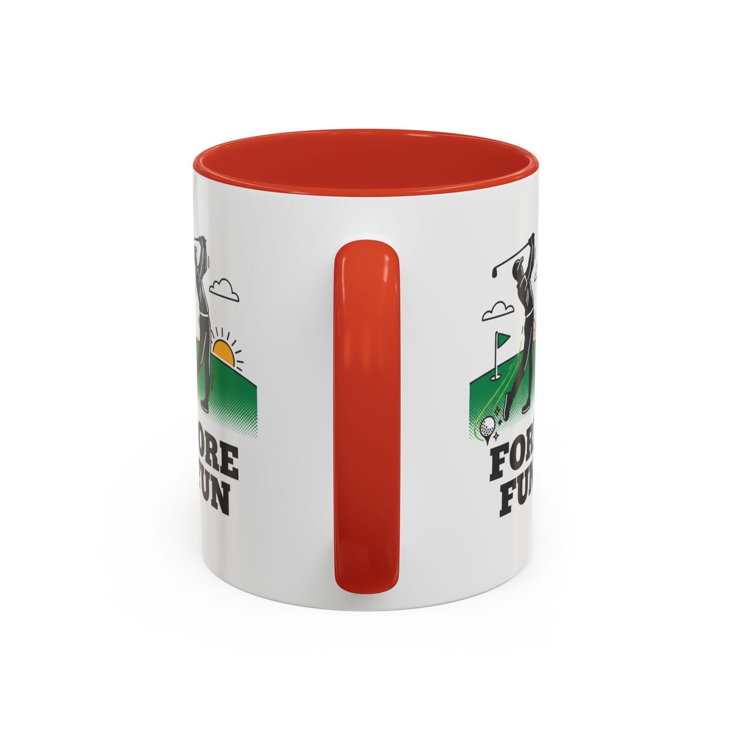 Golf 'Fore Fun' Coffee Mug â€“ Funny Golfer Gift (11oz) - SJM Print Store