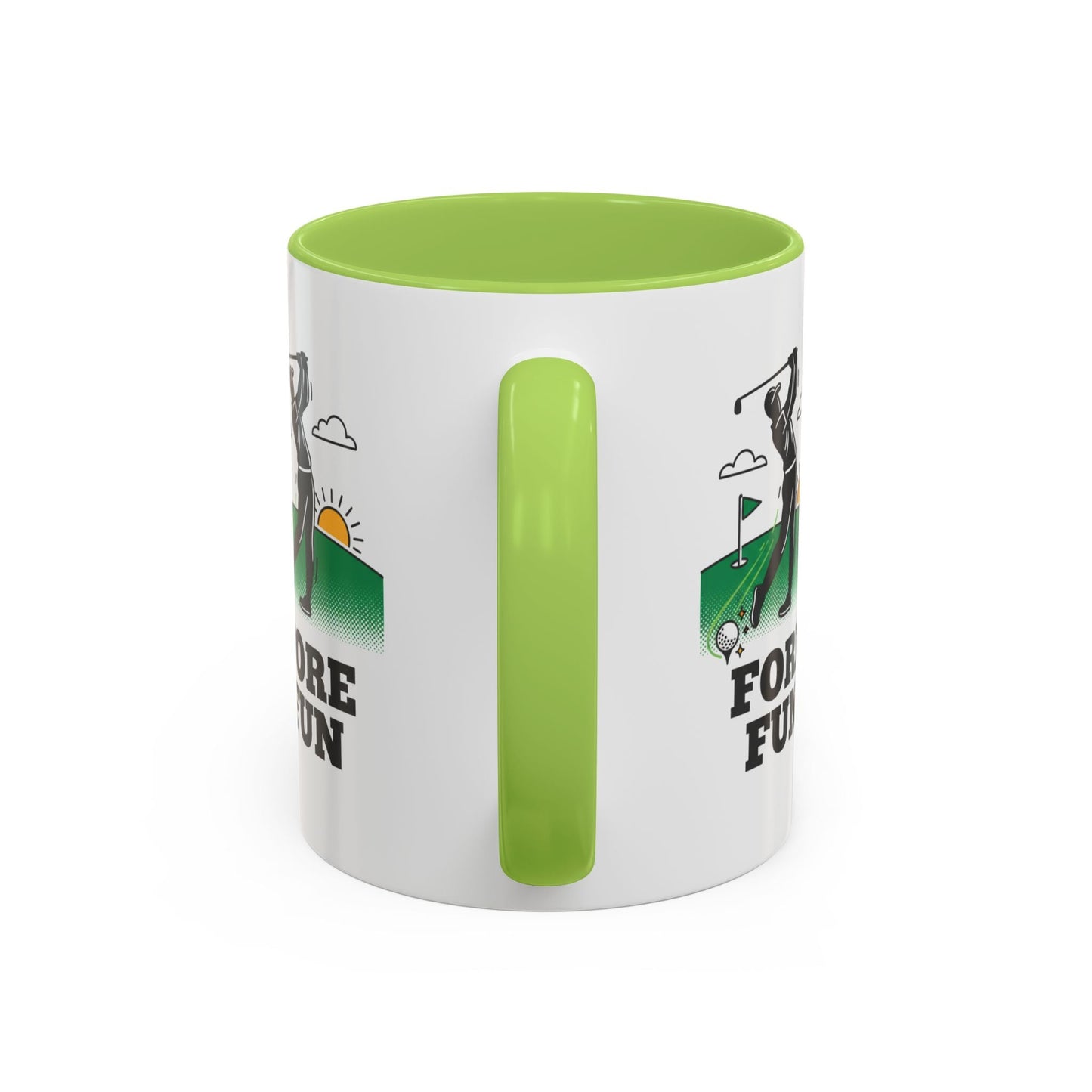 Golf 'Fore Fun' Coffee Mug â€“ Funny Golfer Gift (11oz) - SJM Print Store