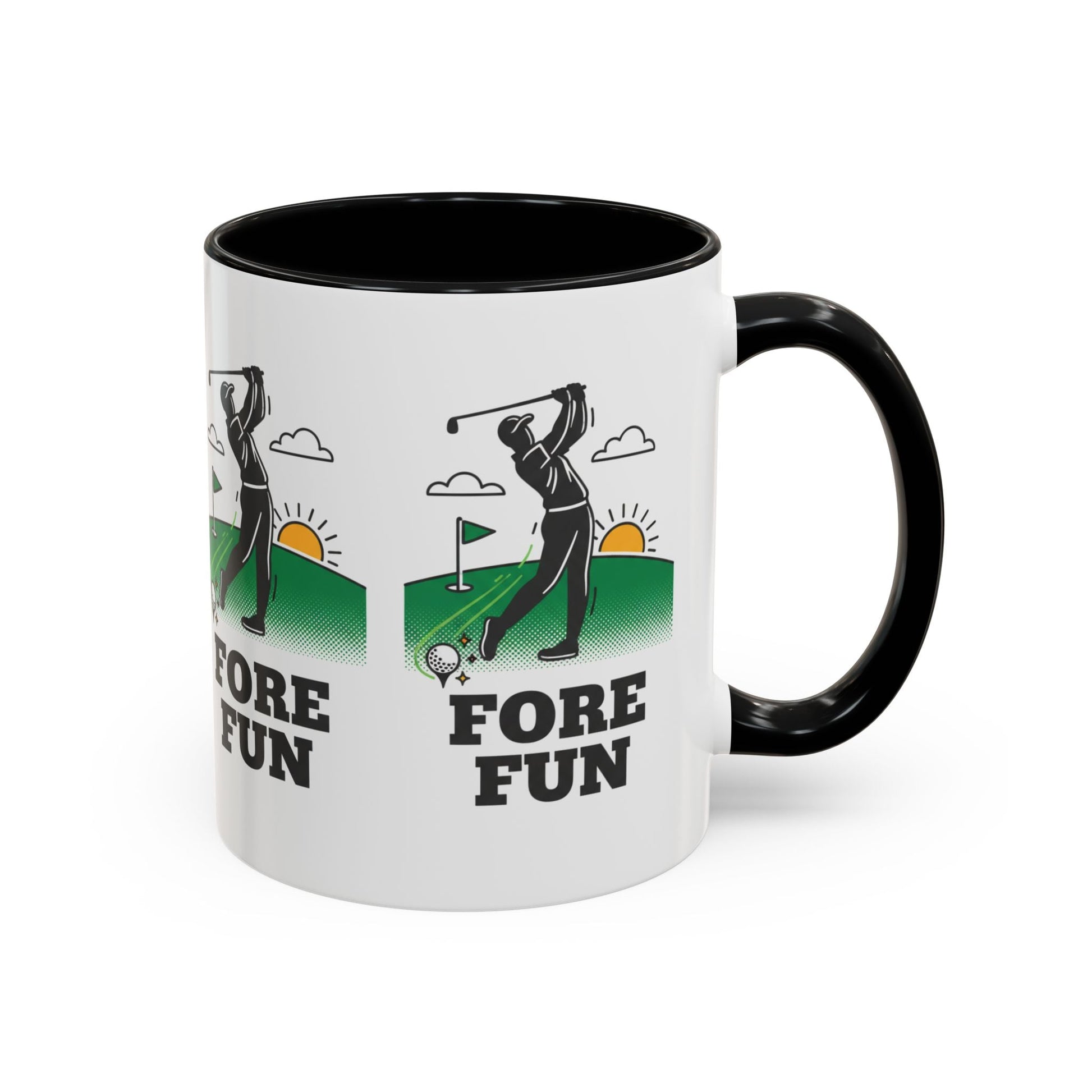 Golf 'Fore Fun' Coffee Mug â€“ Funny Golfer Gift (11oz) - SJM Print Store
