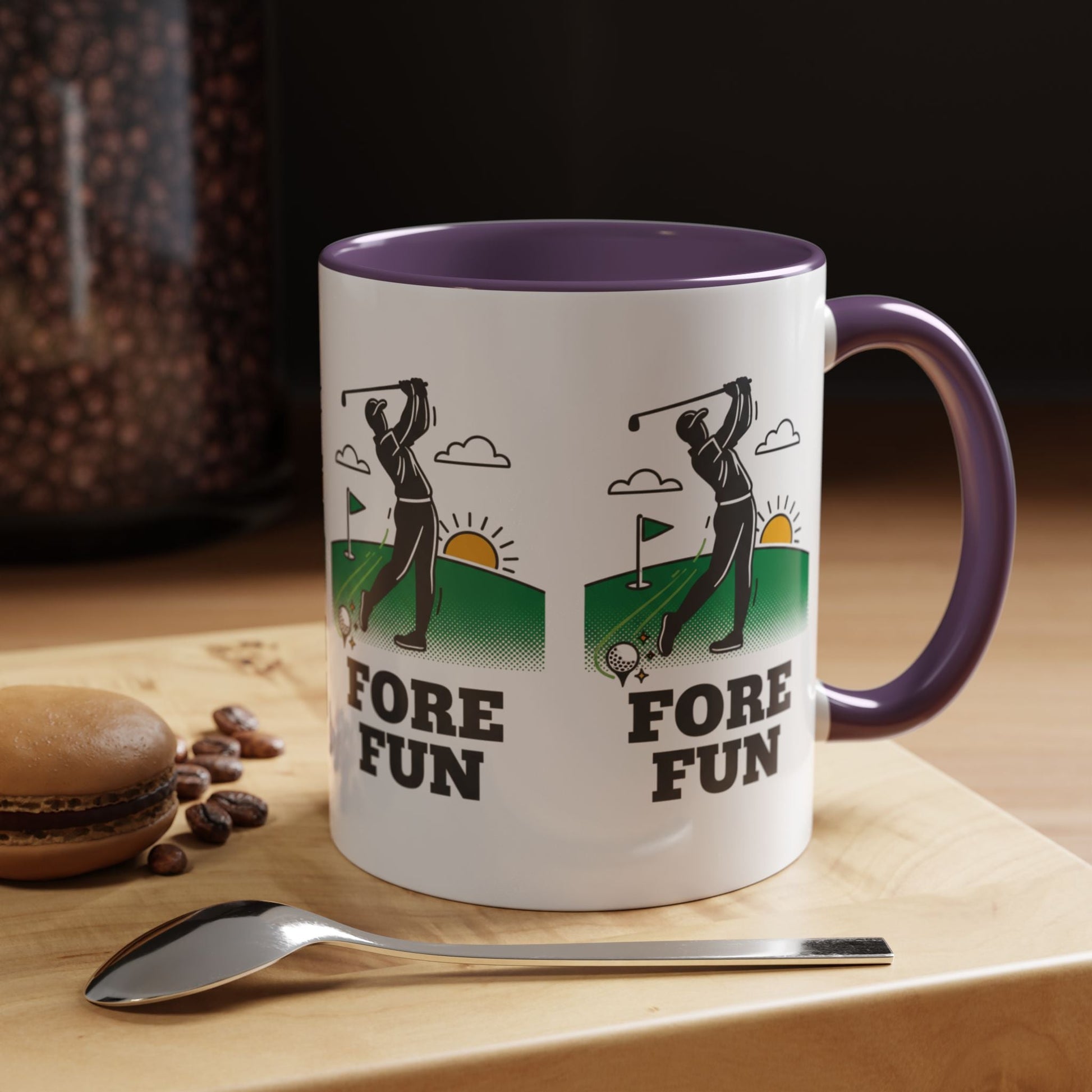 Golf 'Fore Fun' Coffee Mug â€“ Funny Golfer Gift (11oz) - SJM Print Store