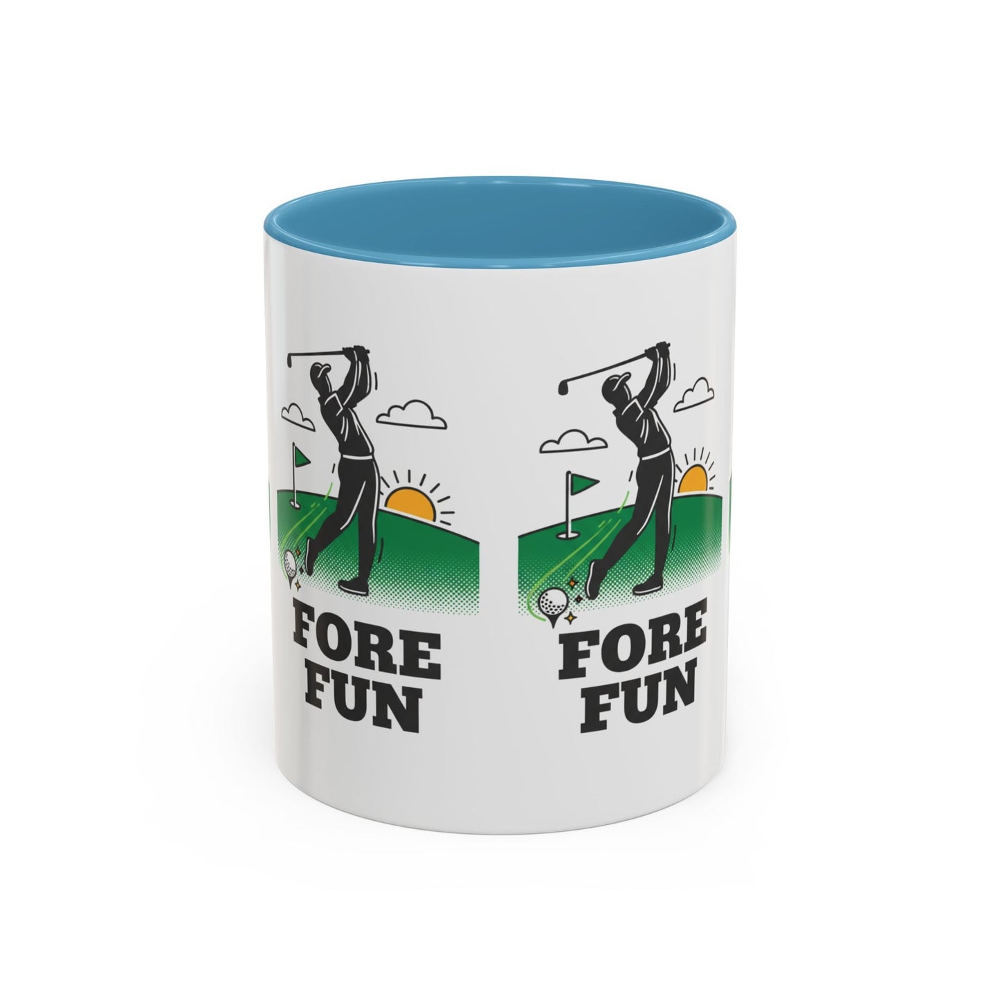 Golf 'Fore Fun' Coffee Mug â€“ Funny Golfer Gift (11oz) - SJM Print Store